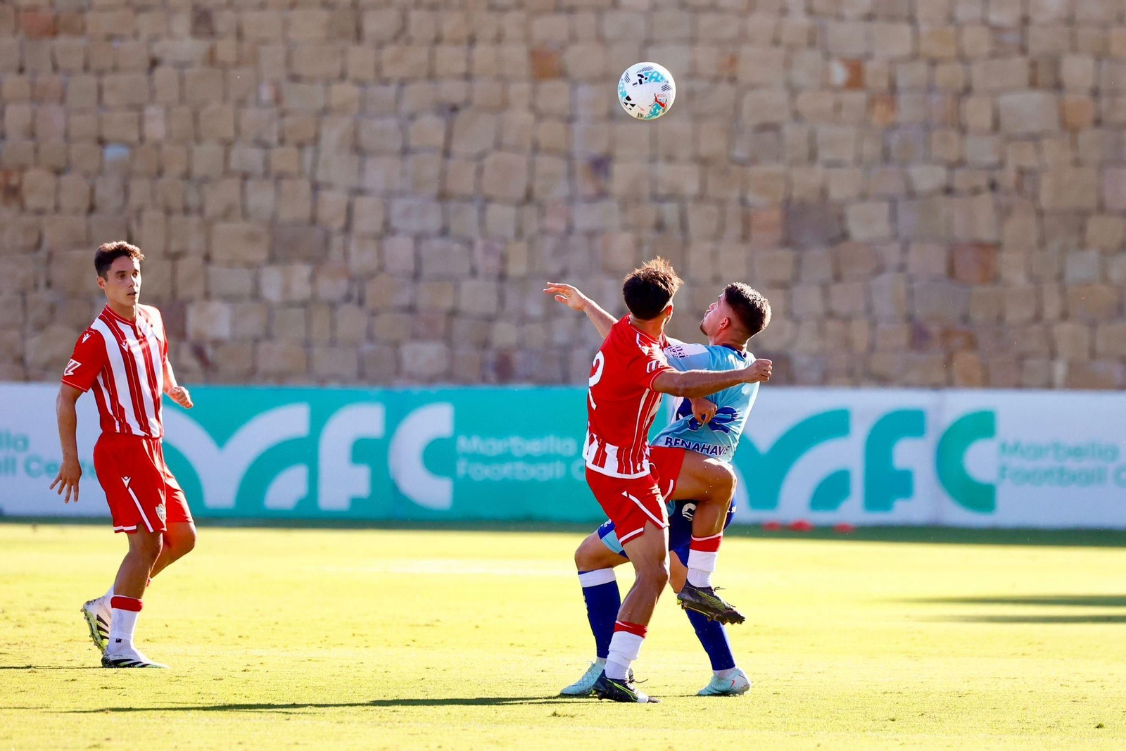 Almería-Málaga CF, en fotos