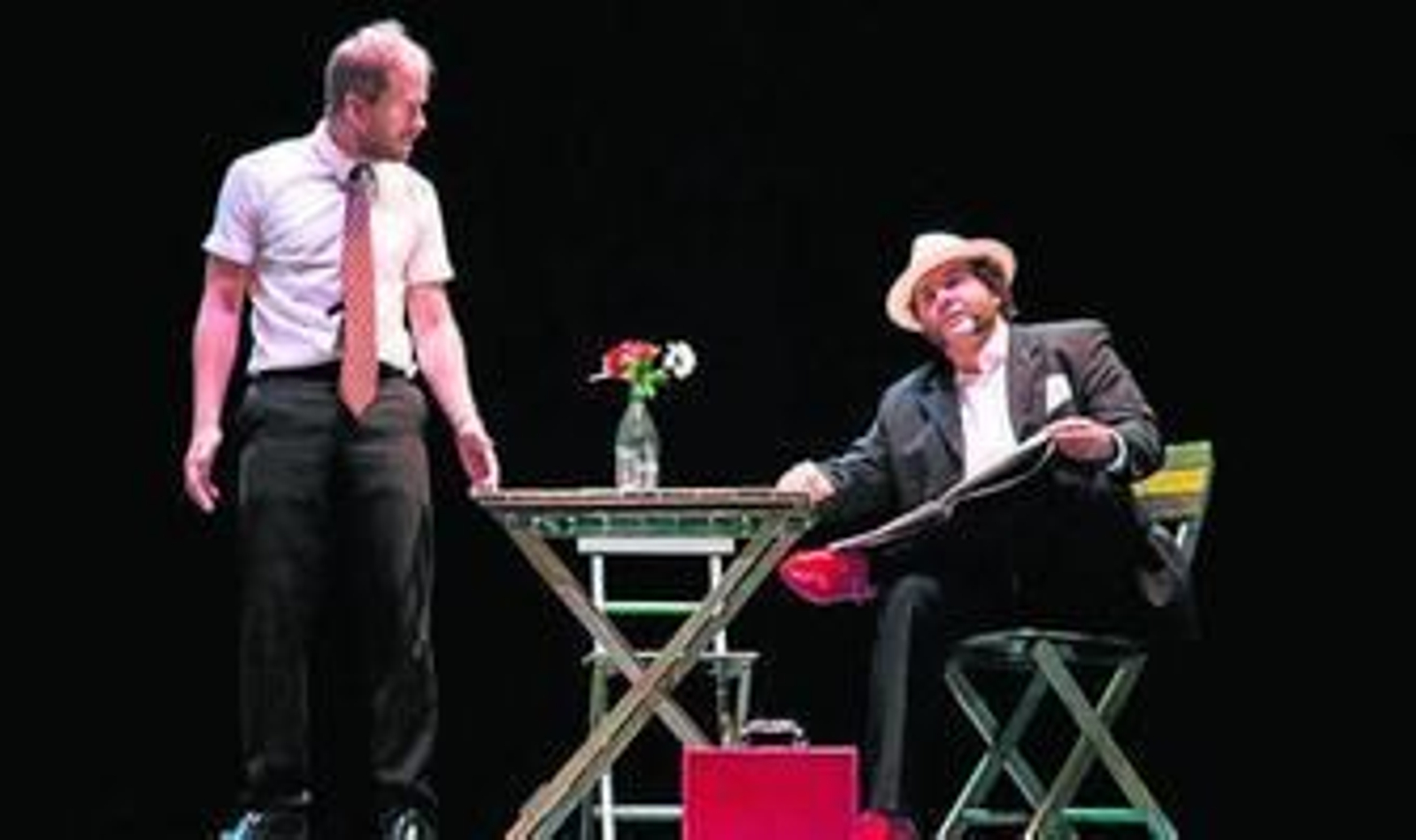 Alfonso Sánchez y Alberto López protagonizan de la obra.