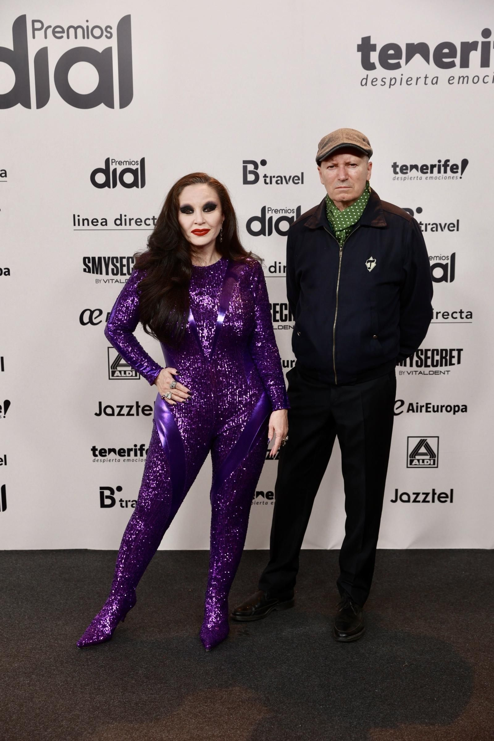 Las estrellas del 'photocall' de los Premios Dial, gala celebrada en Santa Cruz de Tenerife