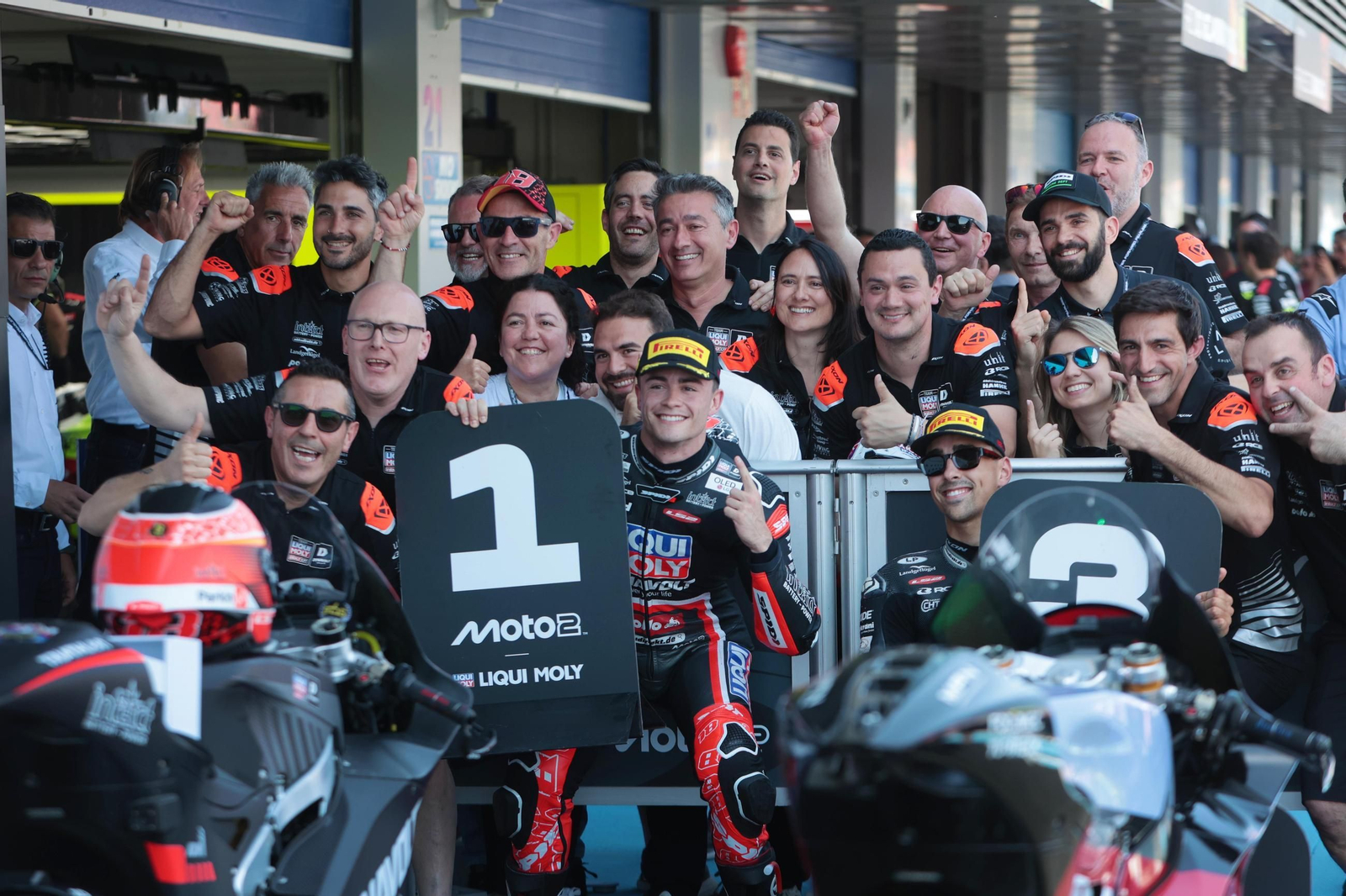 Imágenes de la Pole de Moto2 en el Gran Premio de Jerez 2025