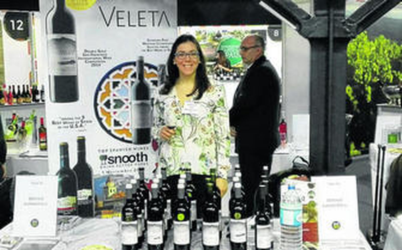 Rosa Pascual en la feria Vinos de España, celebrada en febrero en Londres.