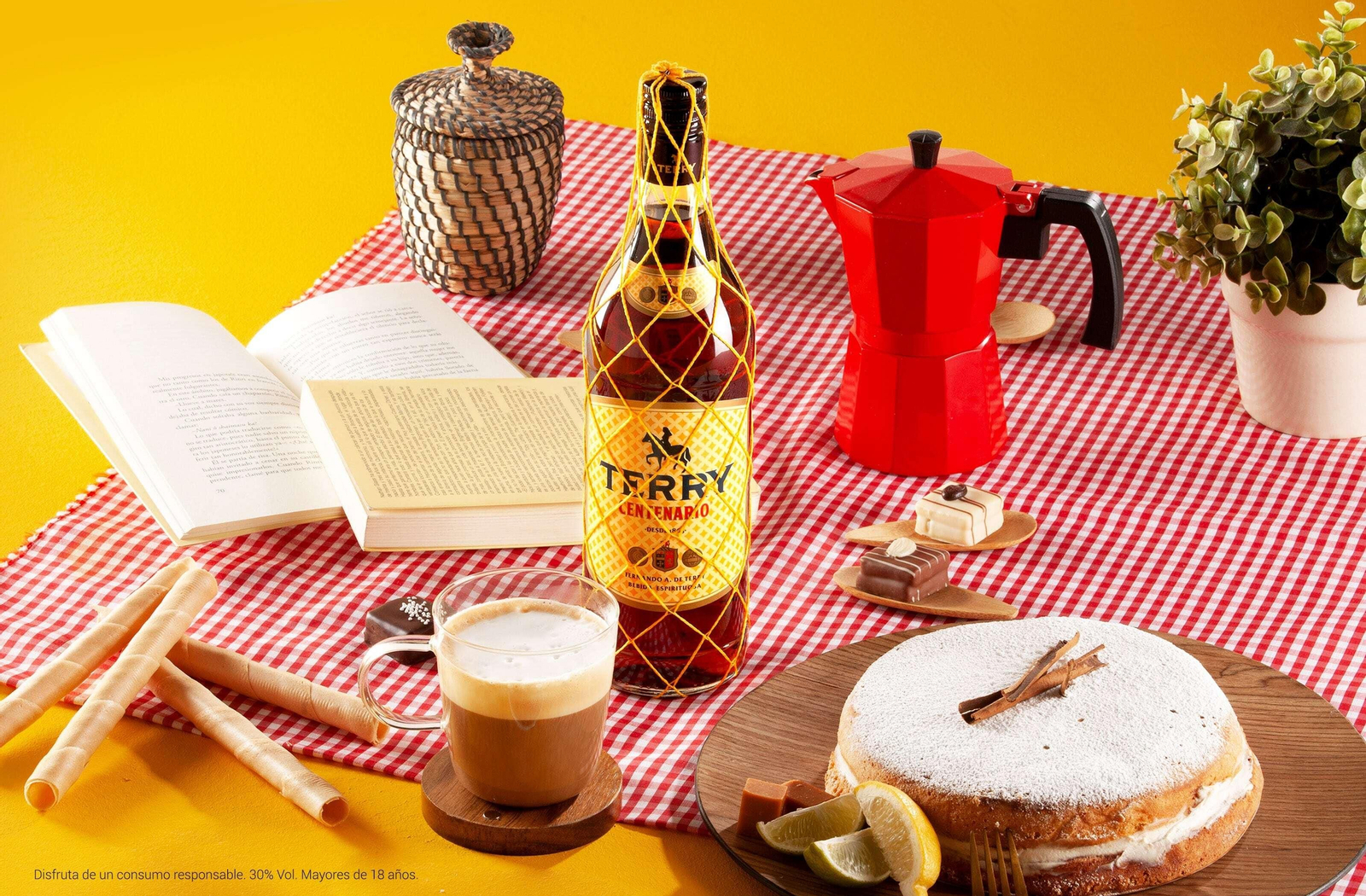 Terry Centenario combina a la perfección con café y dulces.