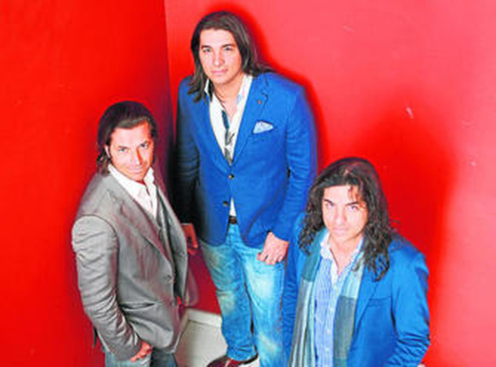 Fotografía de los tres componentes del grupo gaditano.