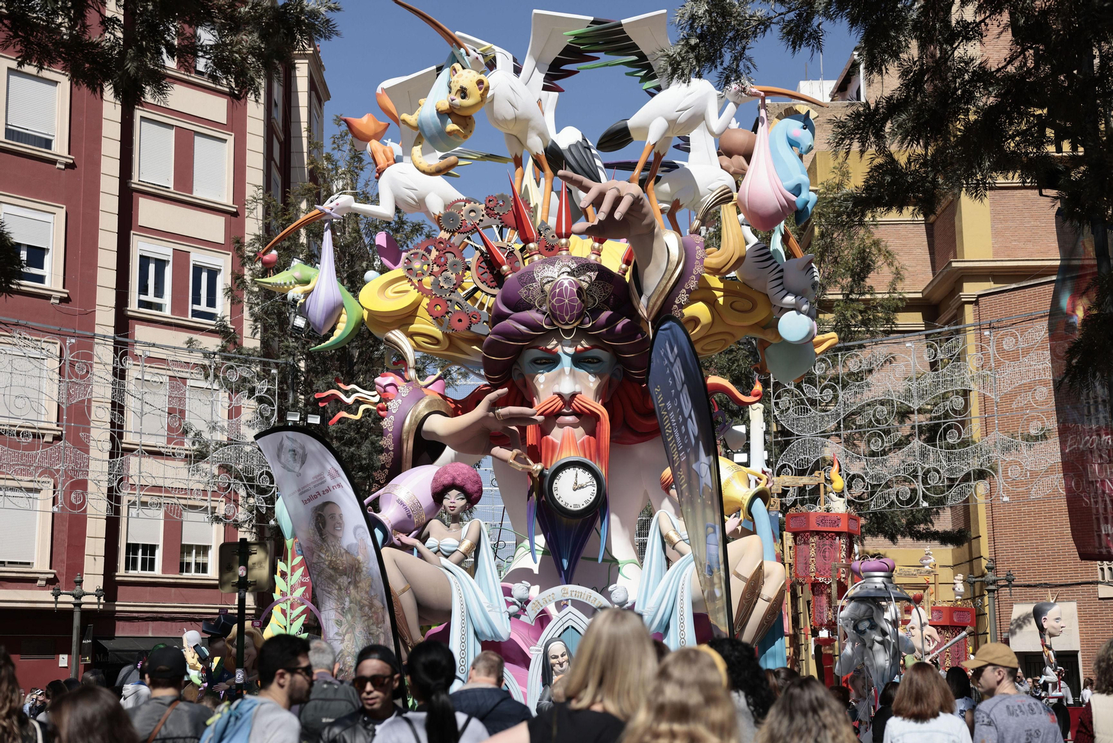 Imágenes de los mejores 'ninots' de las Fallas de Valencia 2023