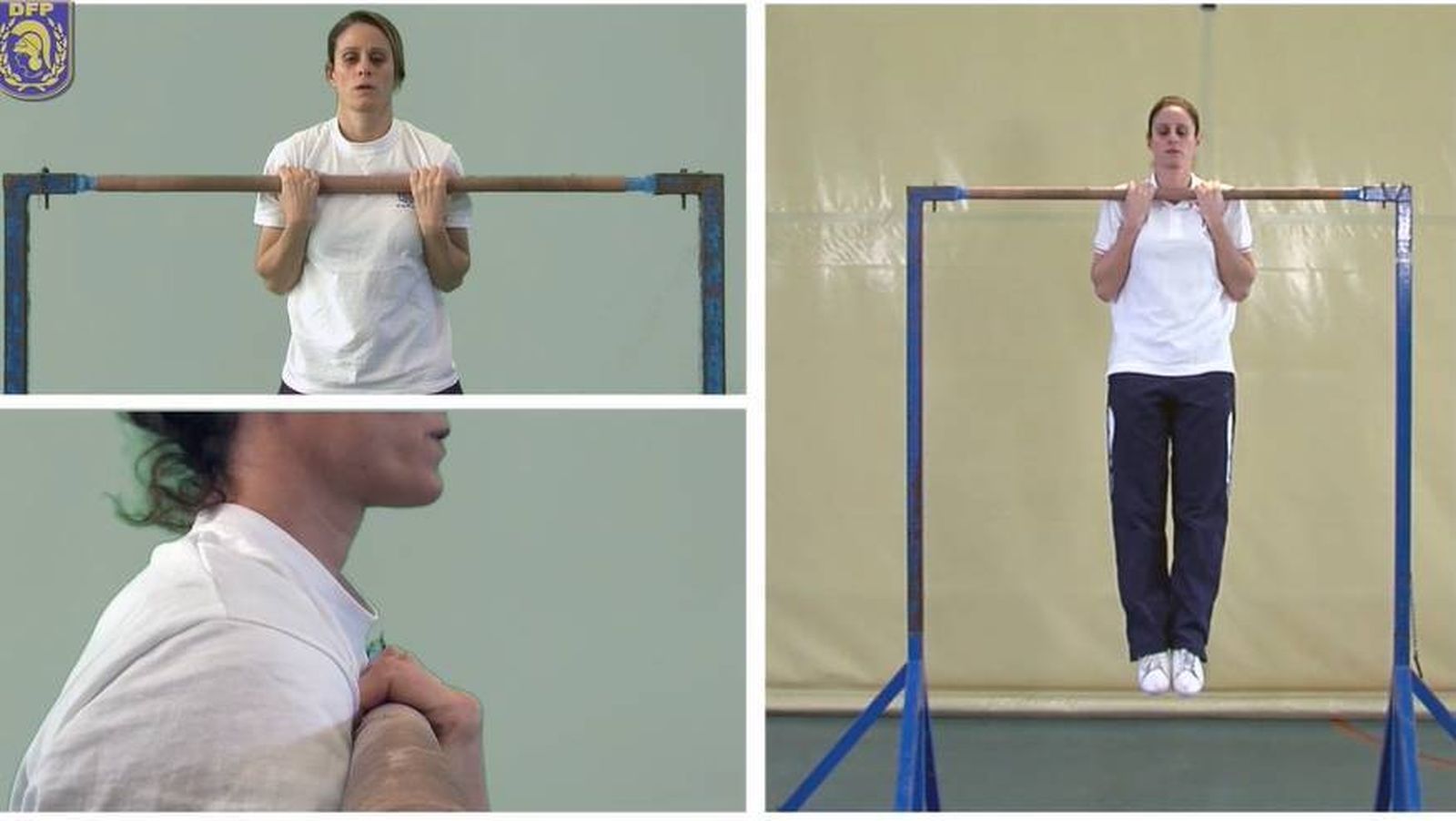 Una de las pruebas físicas de las oposiciones de la Policía Nacional