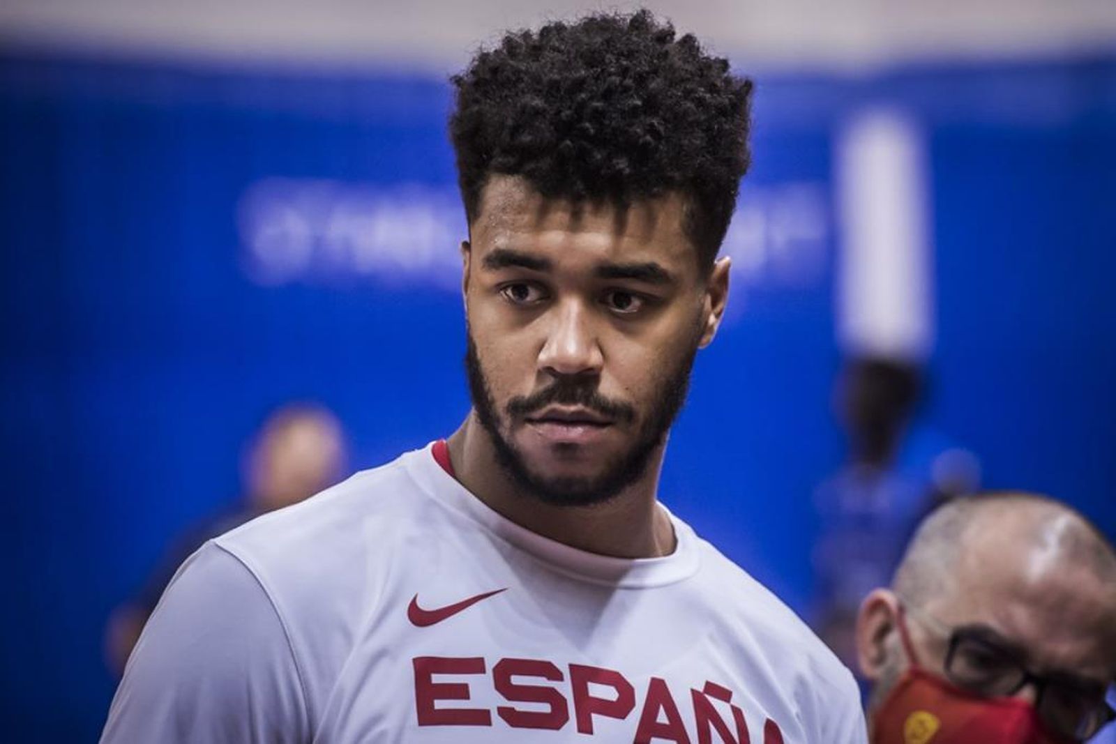 Ismael Tamba, en una convocatoria con España.