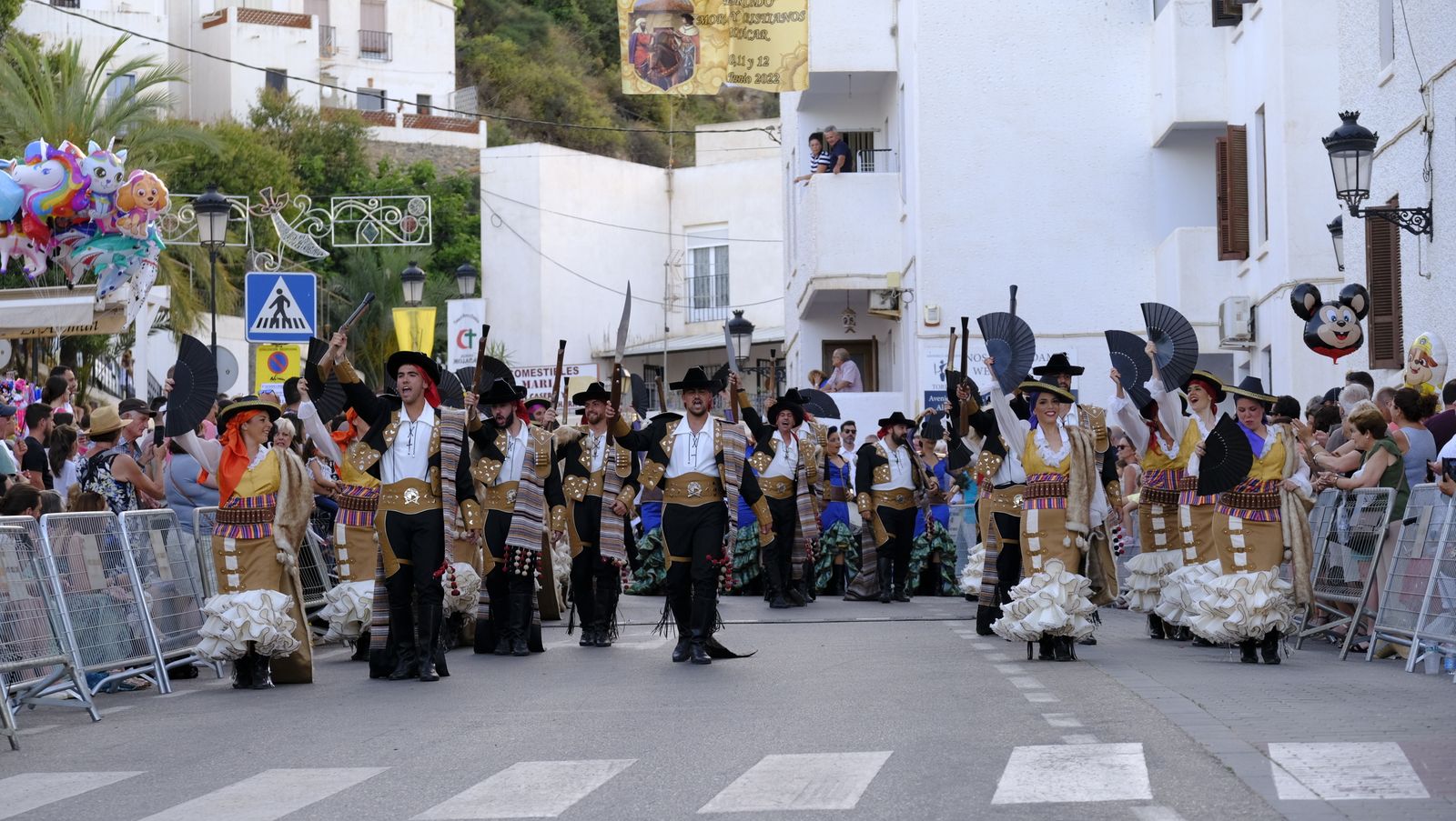 Imágenes del desfile de Moros y Cristianos de Mojácar