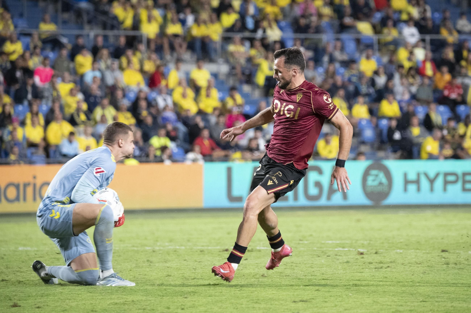 Las imágenes del Las Palmas-Cádiz CF