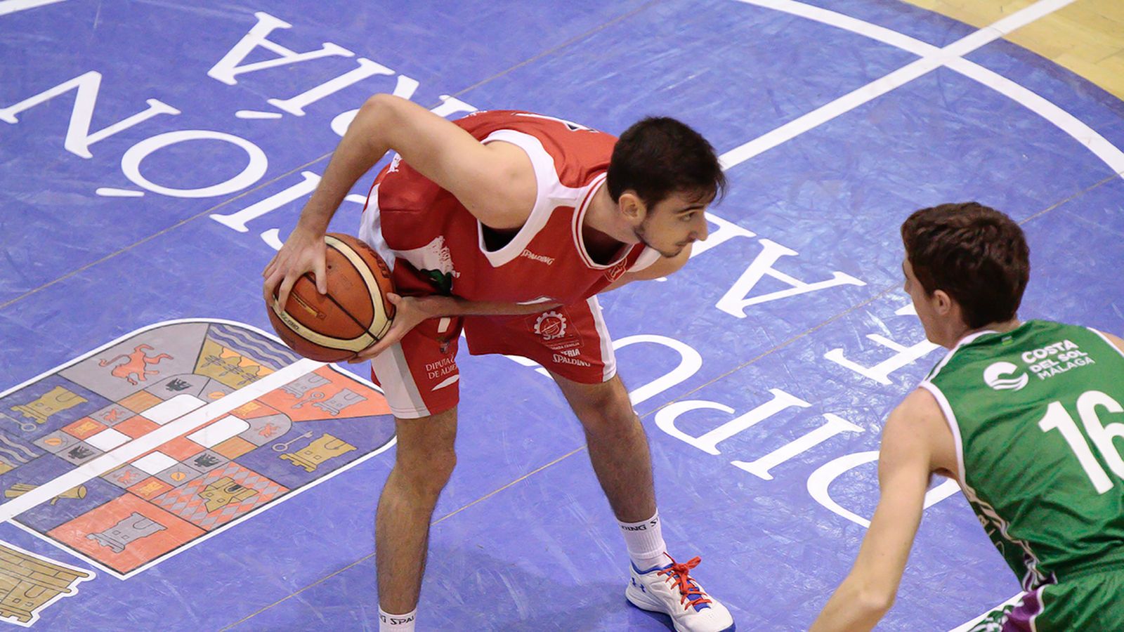 Luis Rueda ante Unicaja Málaga