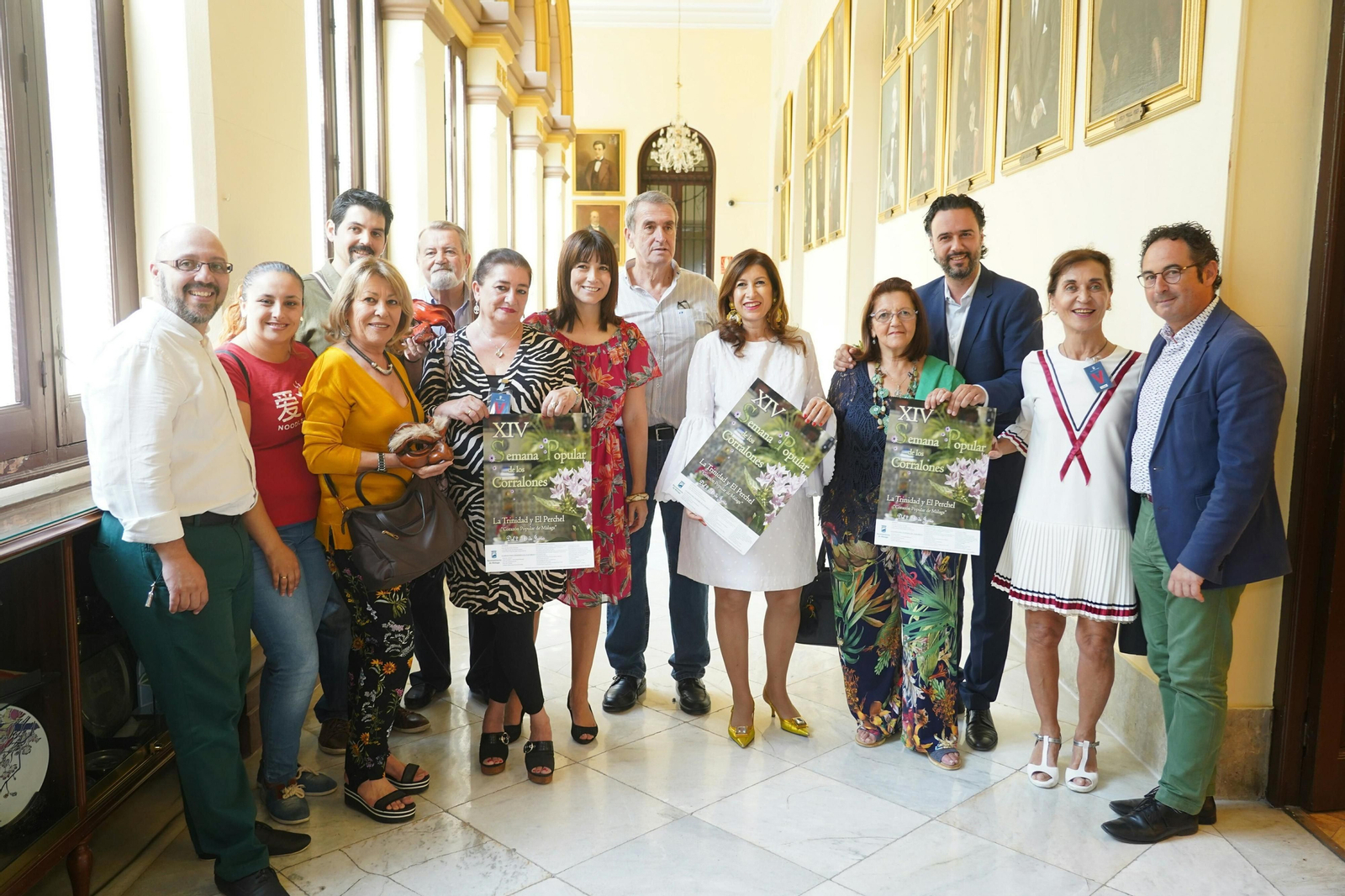 Presentación, ayer de la Semana Popular de los Corralones.