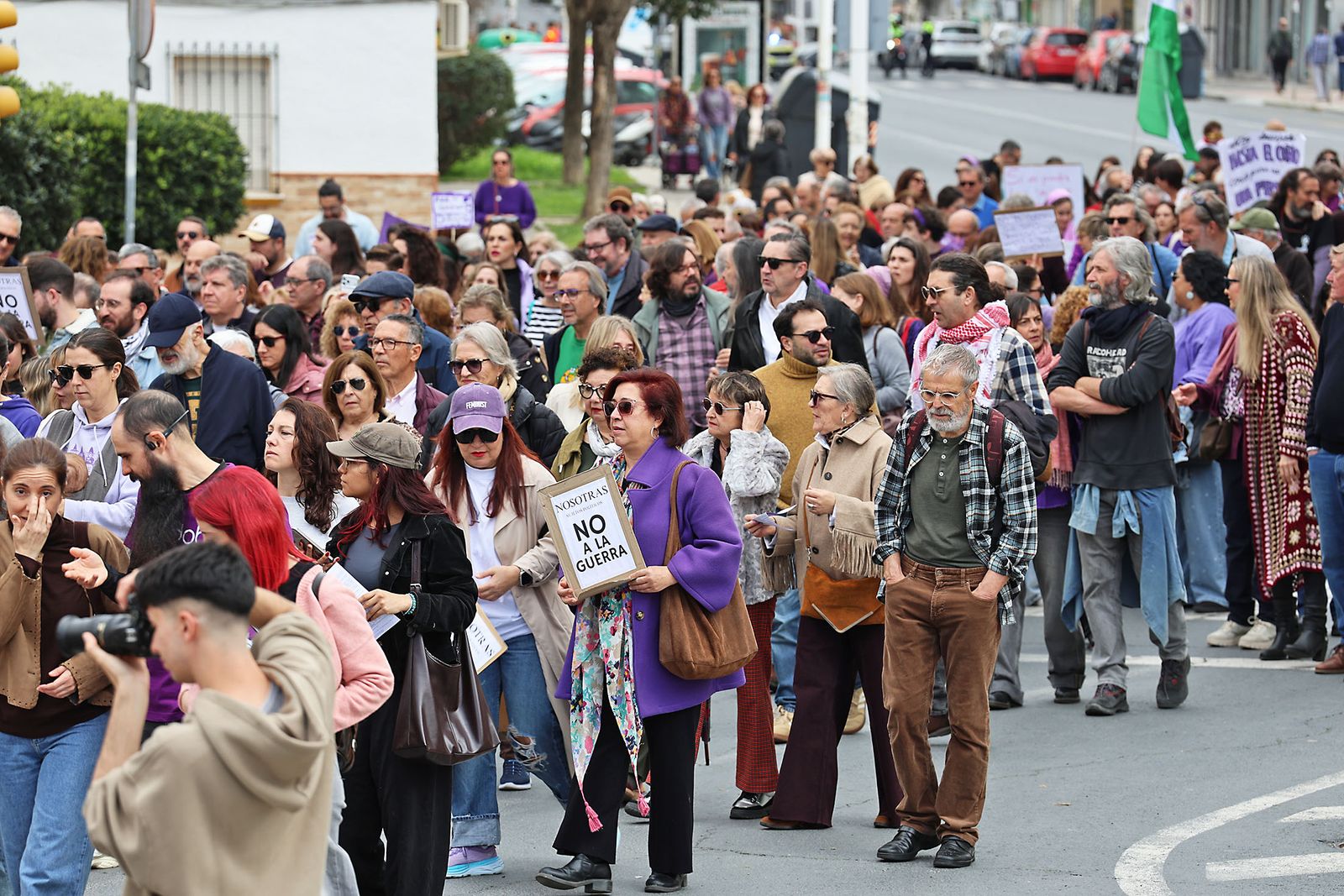 8M: Las fotografías de la manifestación del Día de la Mujer