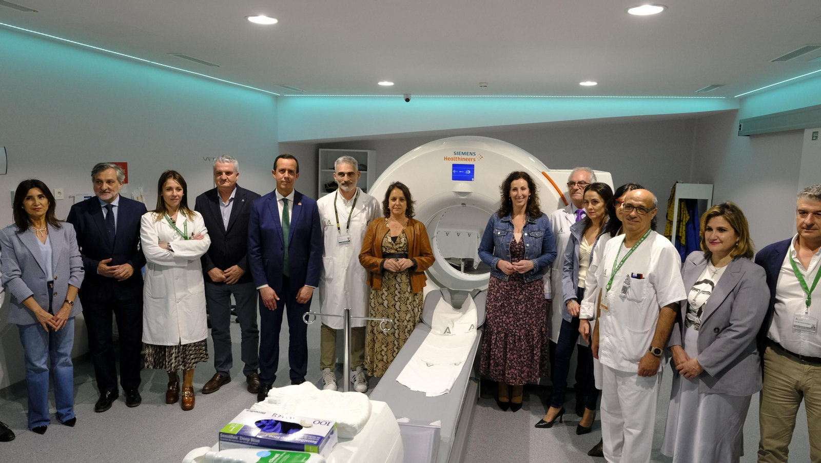 Imágenes del PET-TAC del Hospital Torrecárdenas