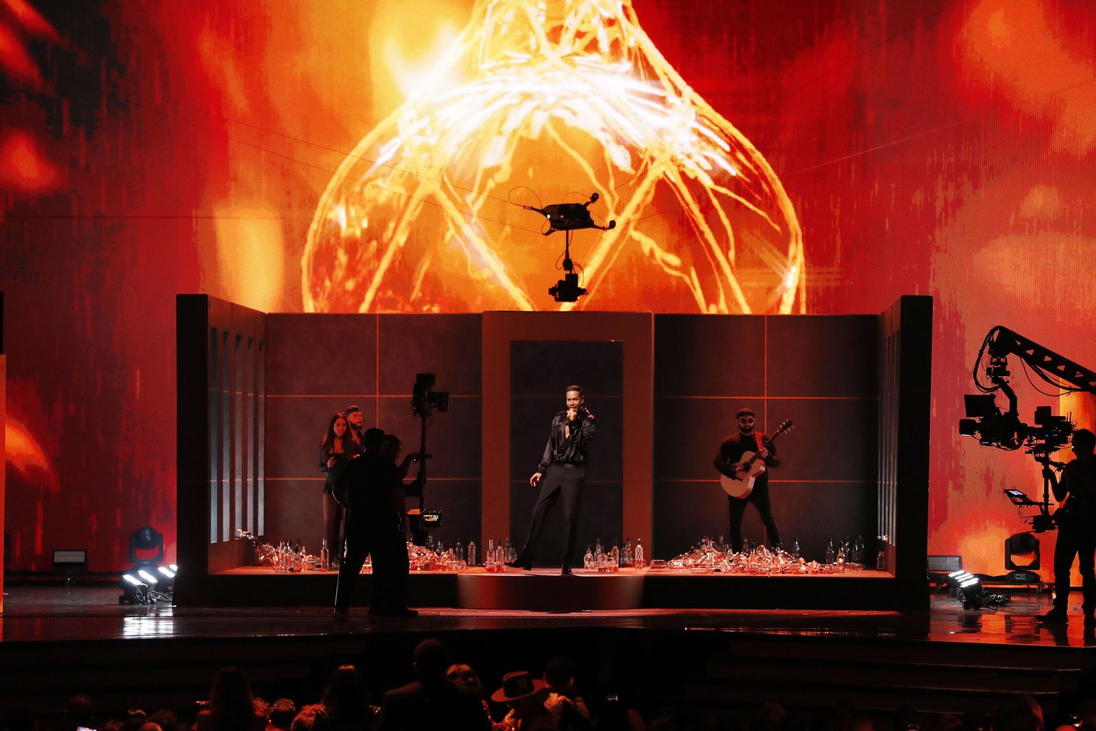 La alfombra roja de los Grammy latinos