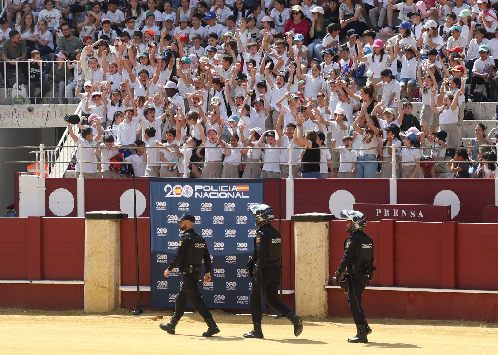 X Encuentro con Escolares de Málaga con la Policía Nacional