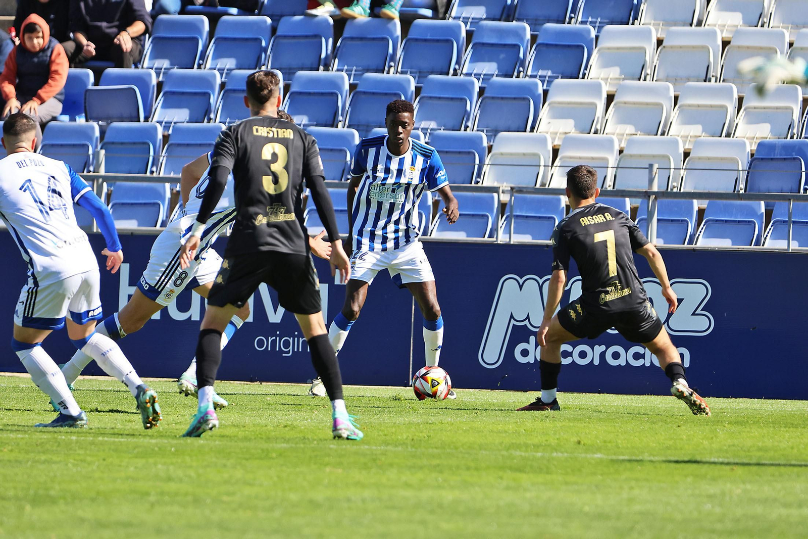 Imágenes del encuentro entre el Recreativo de Huelva y la AD Ceuta FC