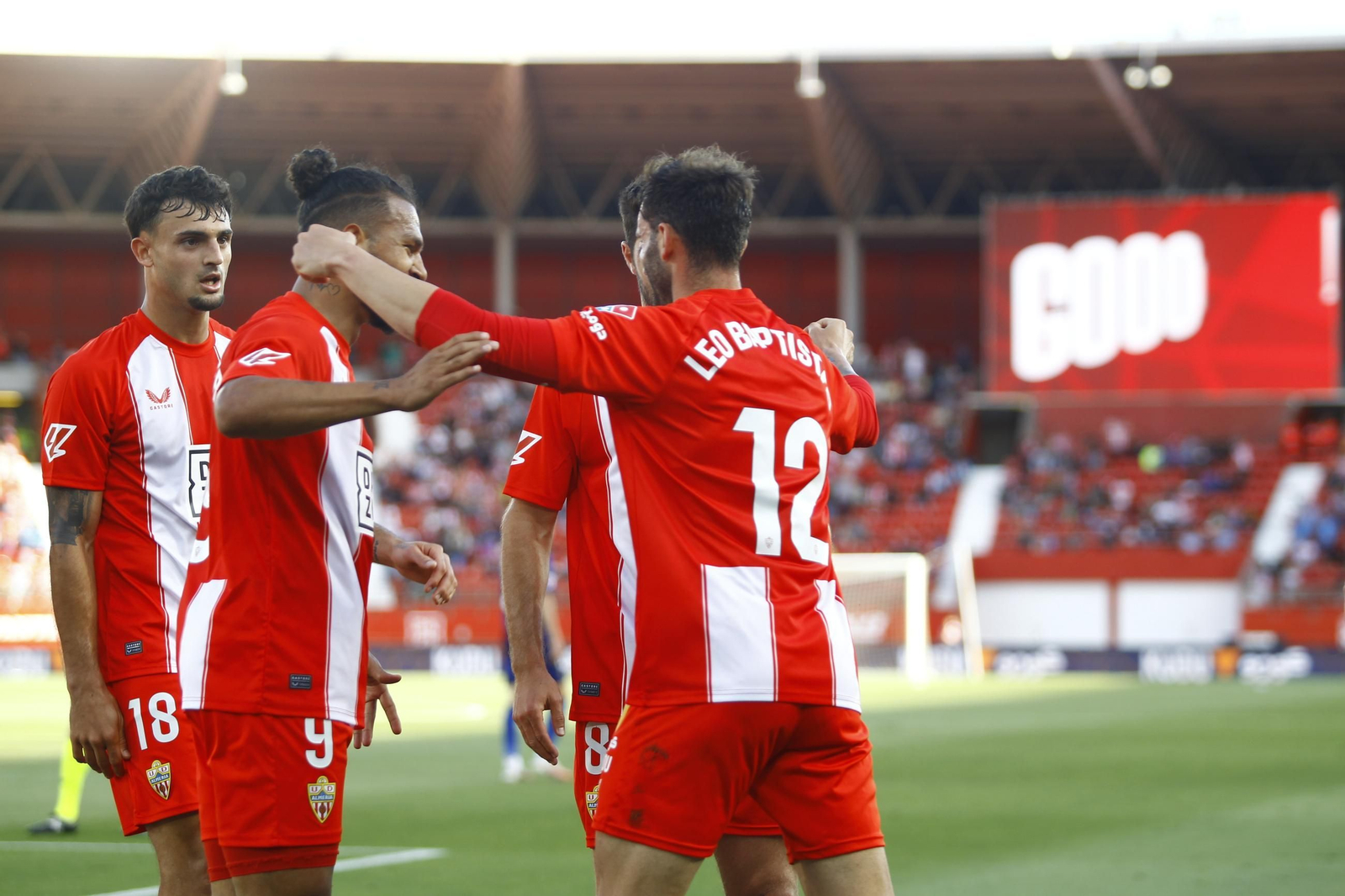 El U.D. Almería-C.D. Eldense, en imágenes