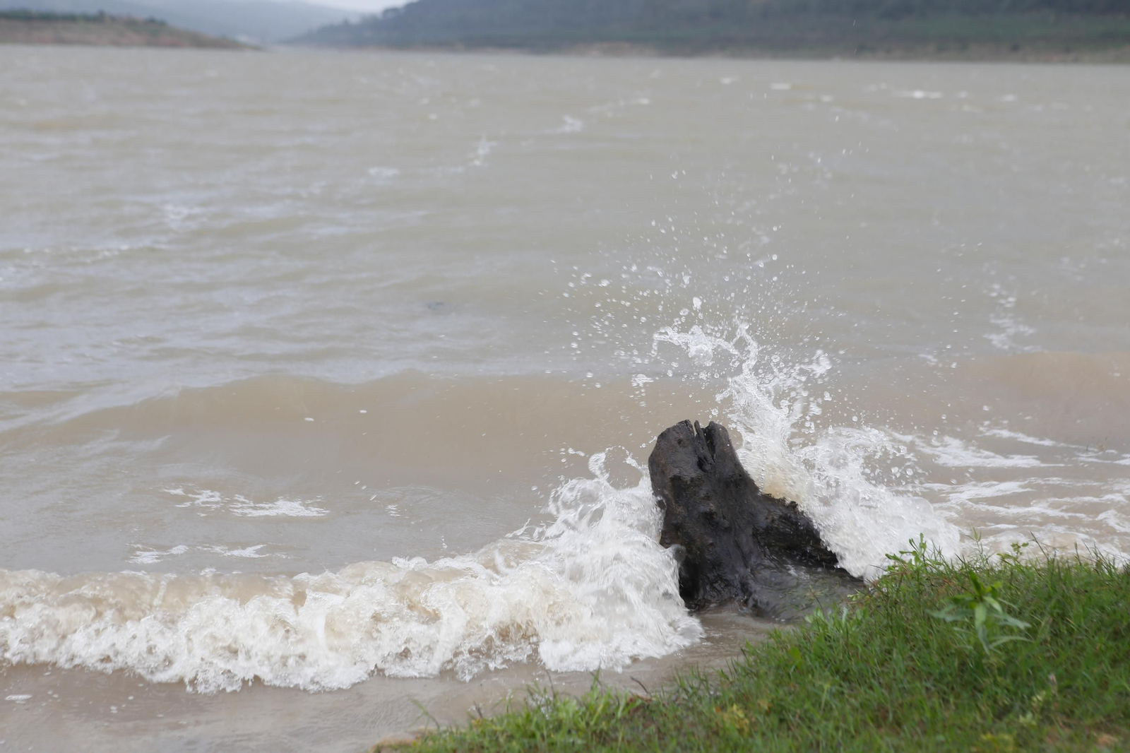 Las fotos del embalse de Charco Redondo tras la última DANA