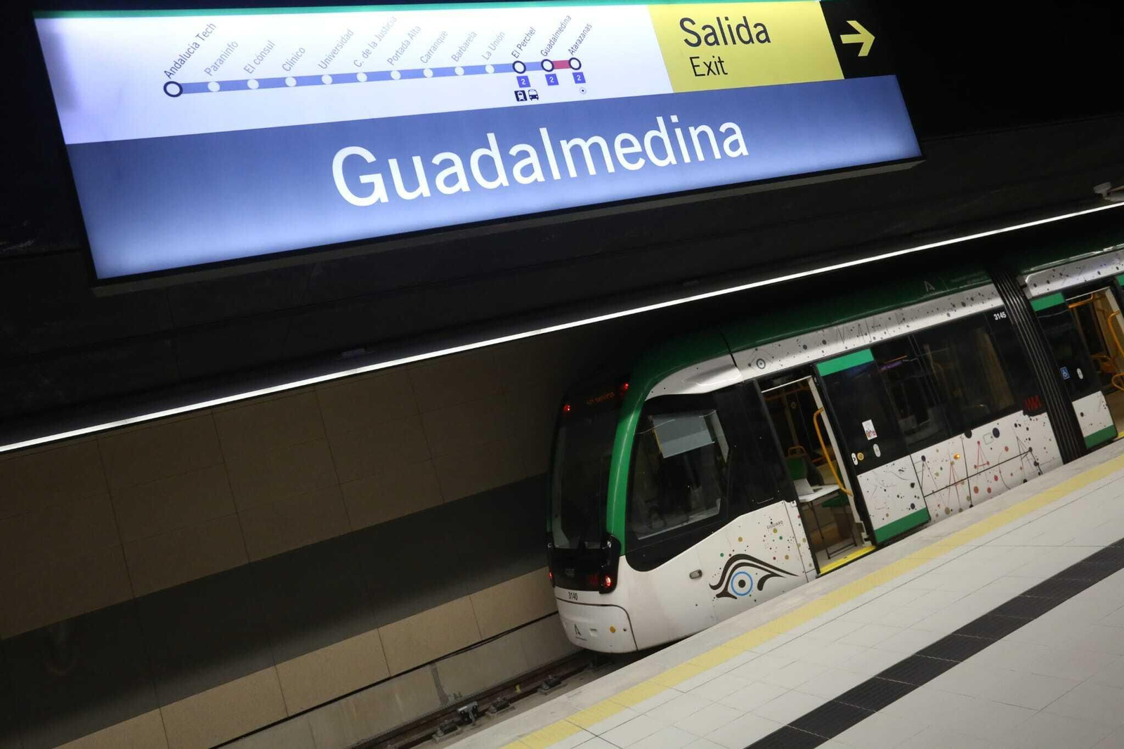 Así son las pruebas de seguridad del Metro de Málaga al Centro Así son las pruebas de seguridad del Metro de Málaga al Centro