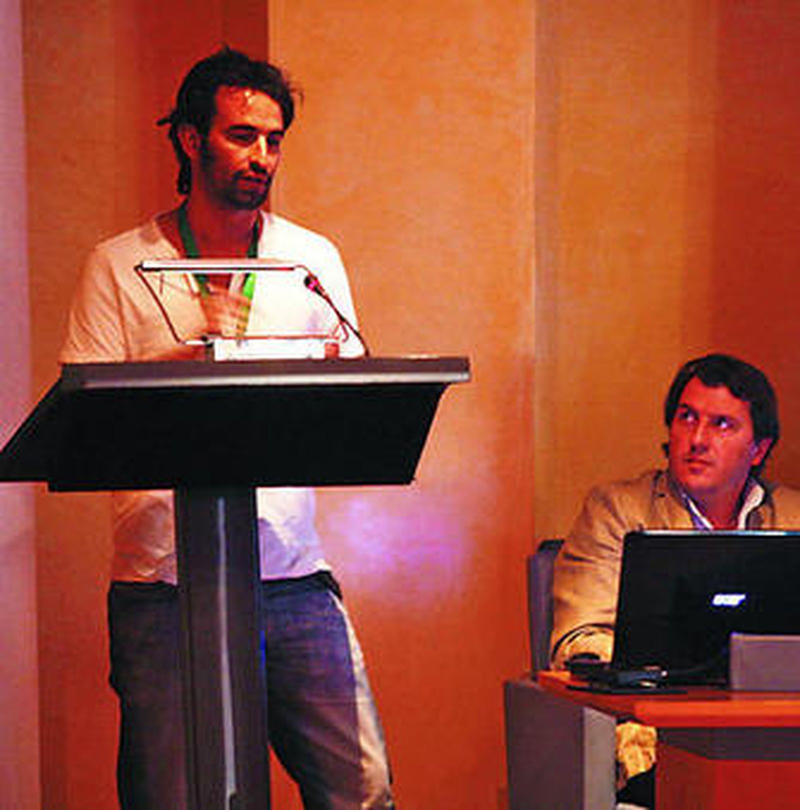 El publicista Juan Silva intervino ayer en las Jornadas.