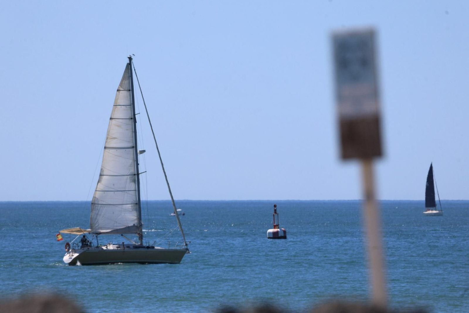 Imágenes de la salida de la regata Huelva -La Gomera
