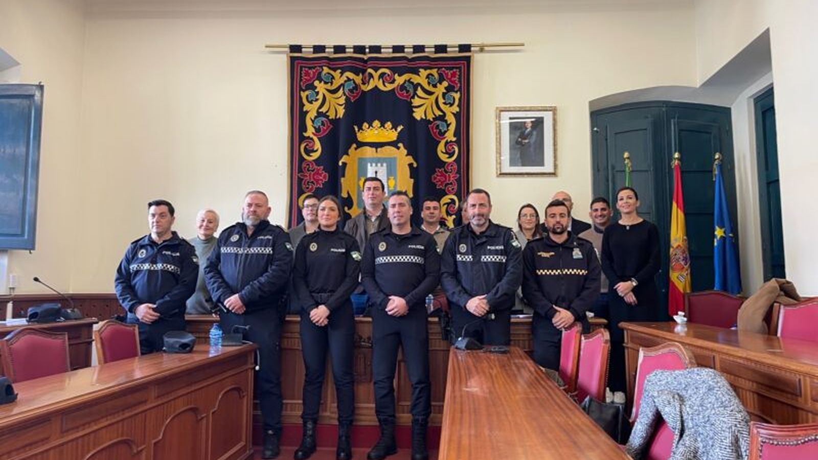 La Policia Local tiene en la actualidad 38 agentes