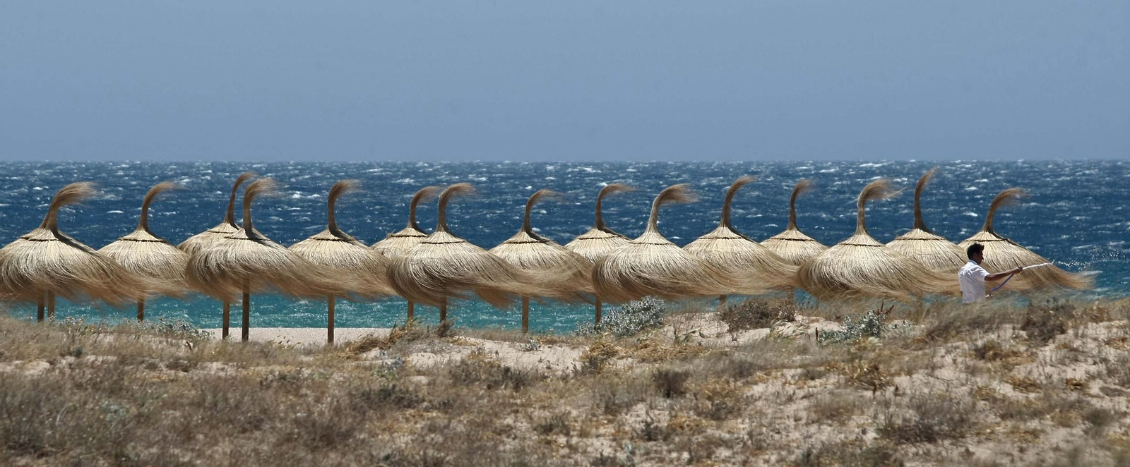 La playa de Atlanterra