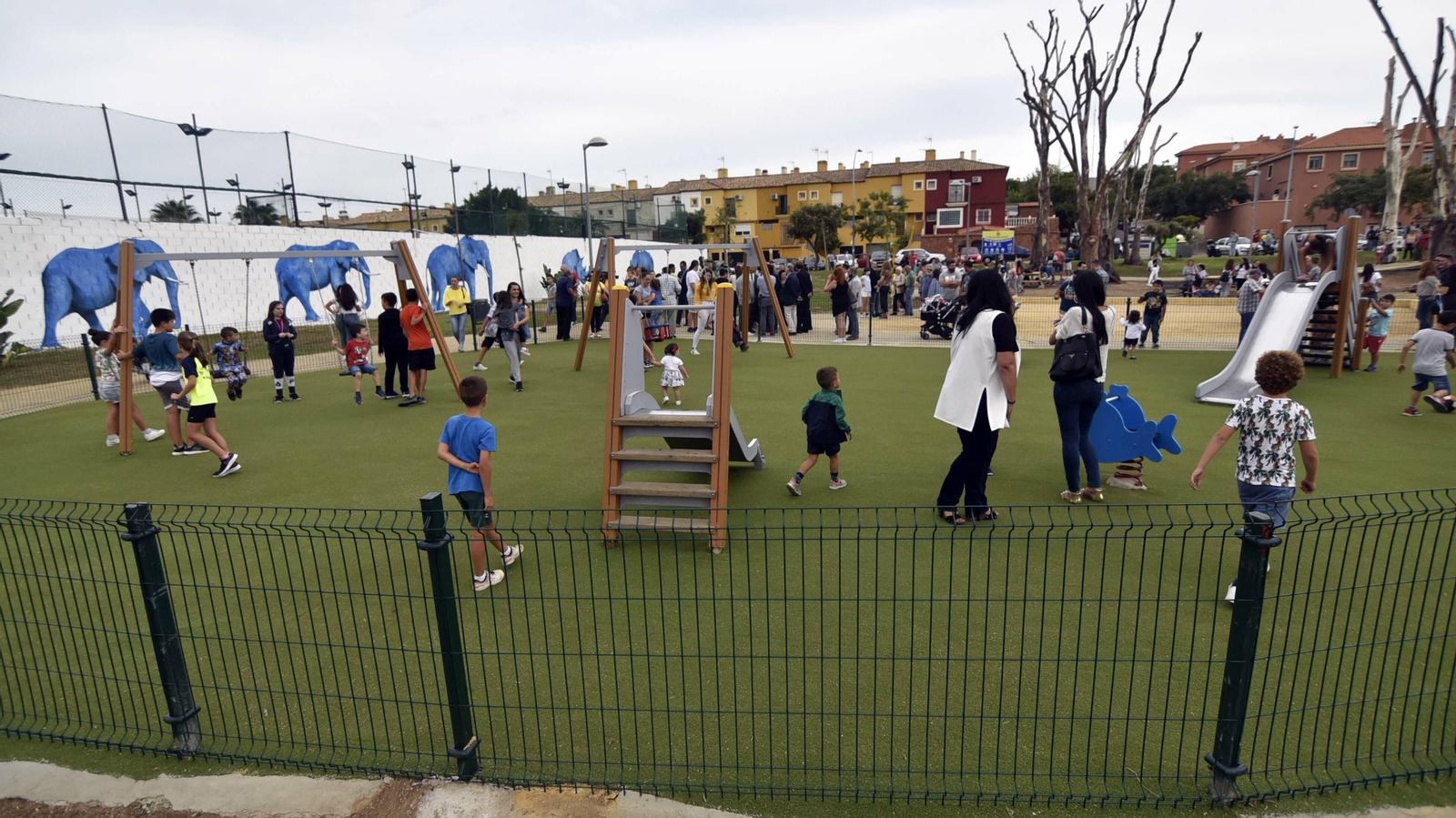 Inauguración del parque Fermín Cabezas