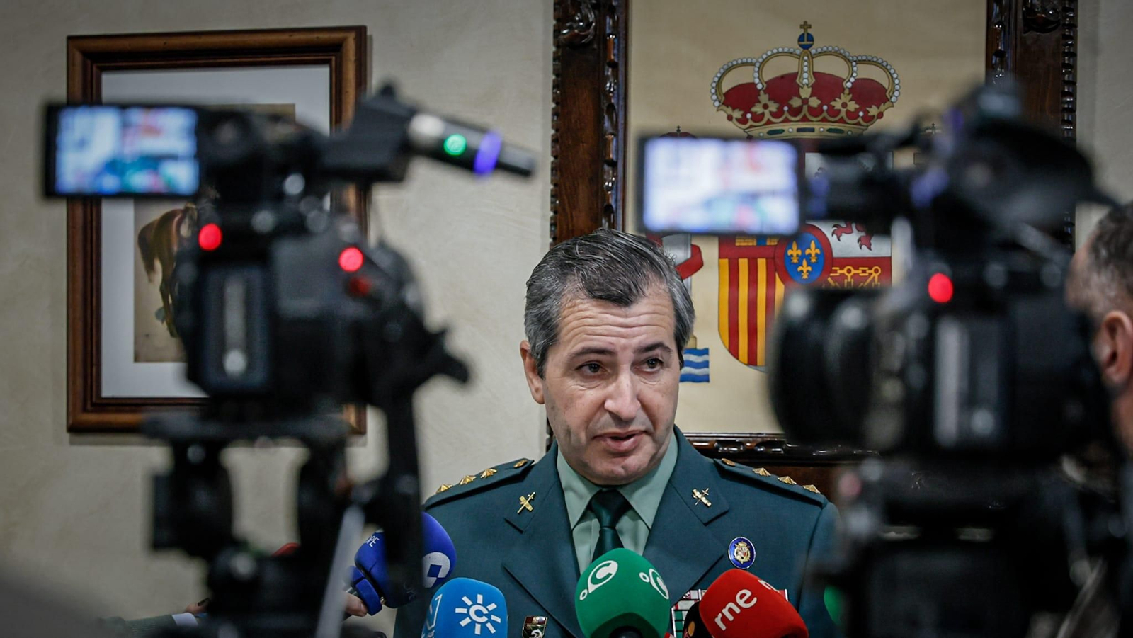 Luis Martín Velasco, coronel de la Guardia Civil de Cádiz