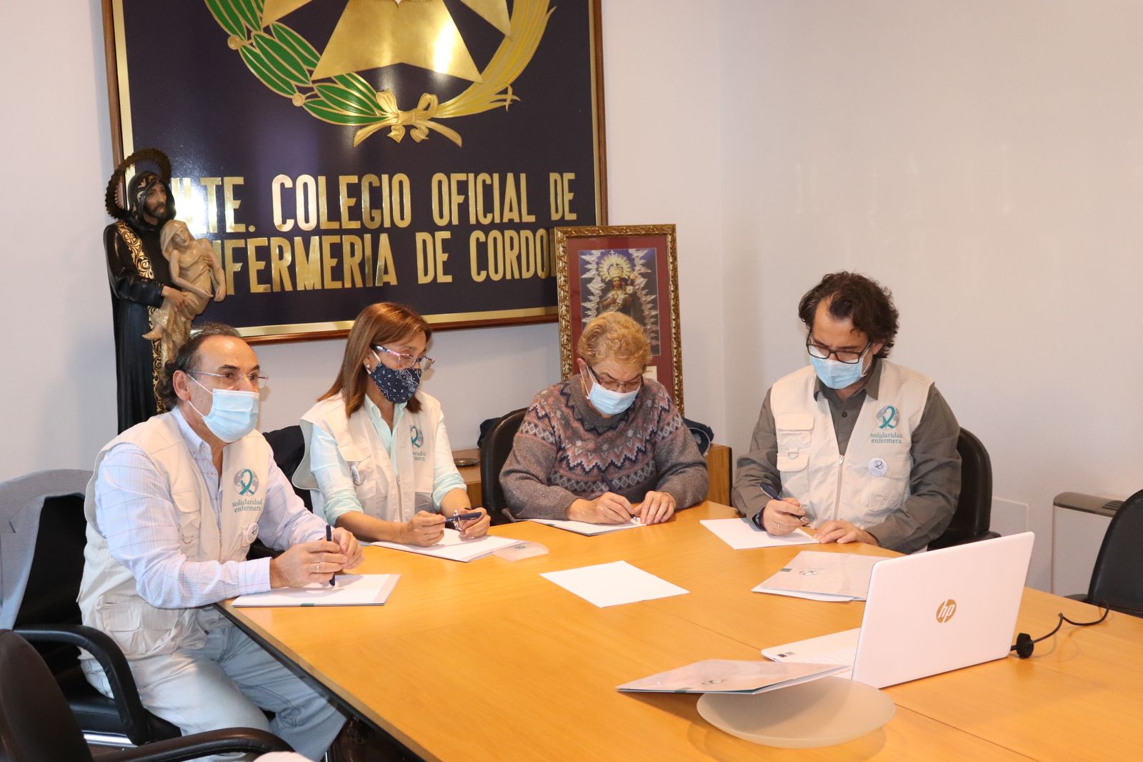 Primer encuentro de los voluntarios de la ONG Solidaridad Enfermera Córdoba.