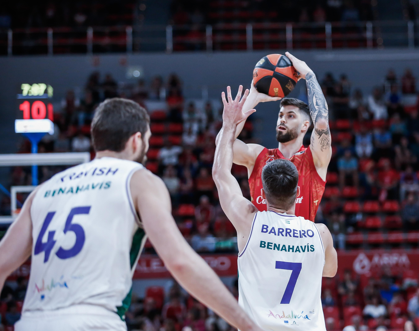 El Casademont Zaragoza - Unicaja, en fotos