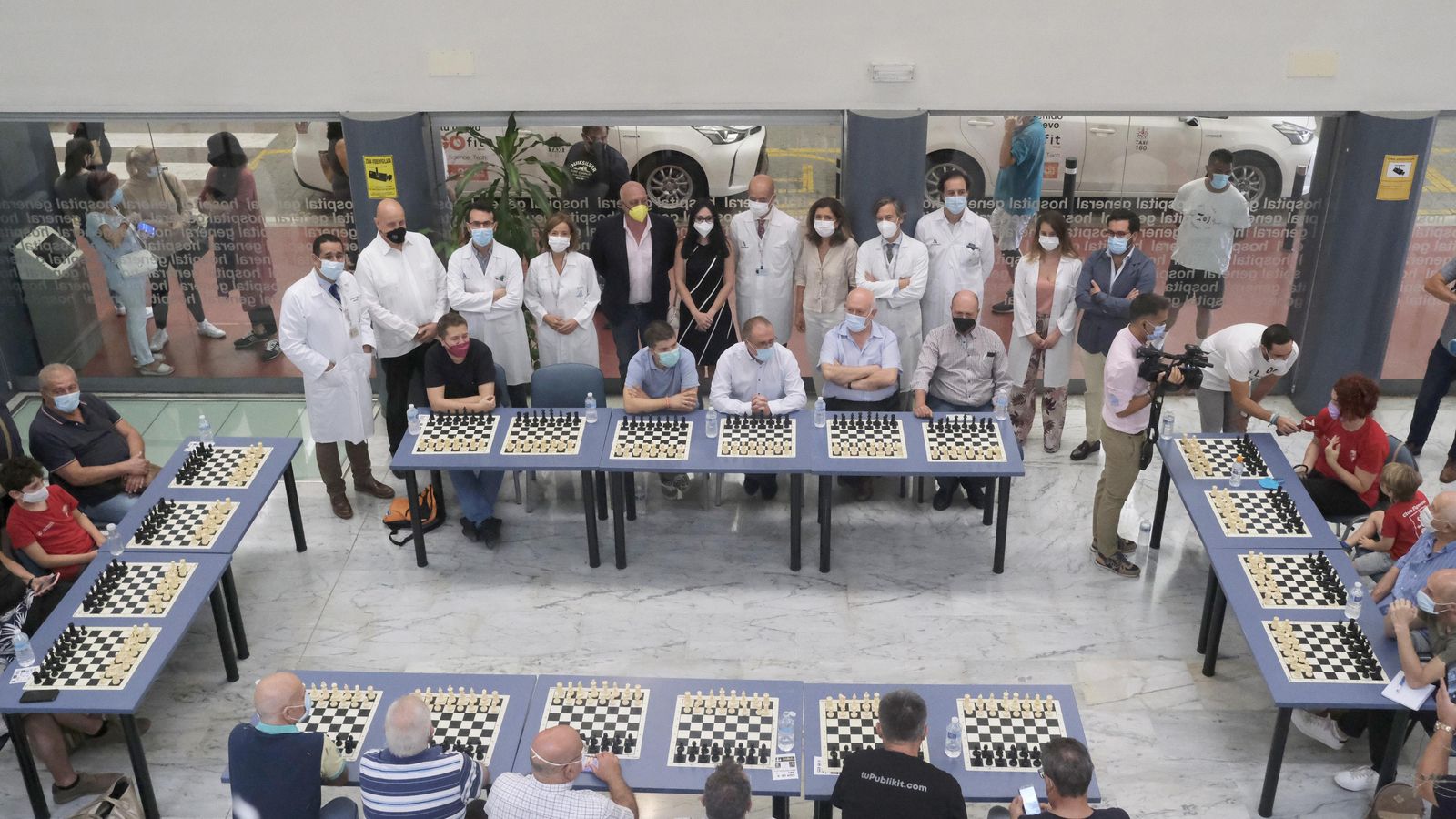 Día Mundial del Alzheimer en el Hospital Reina Sofía.