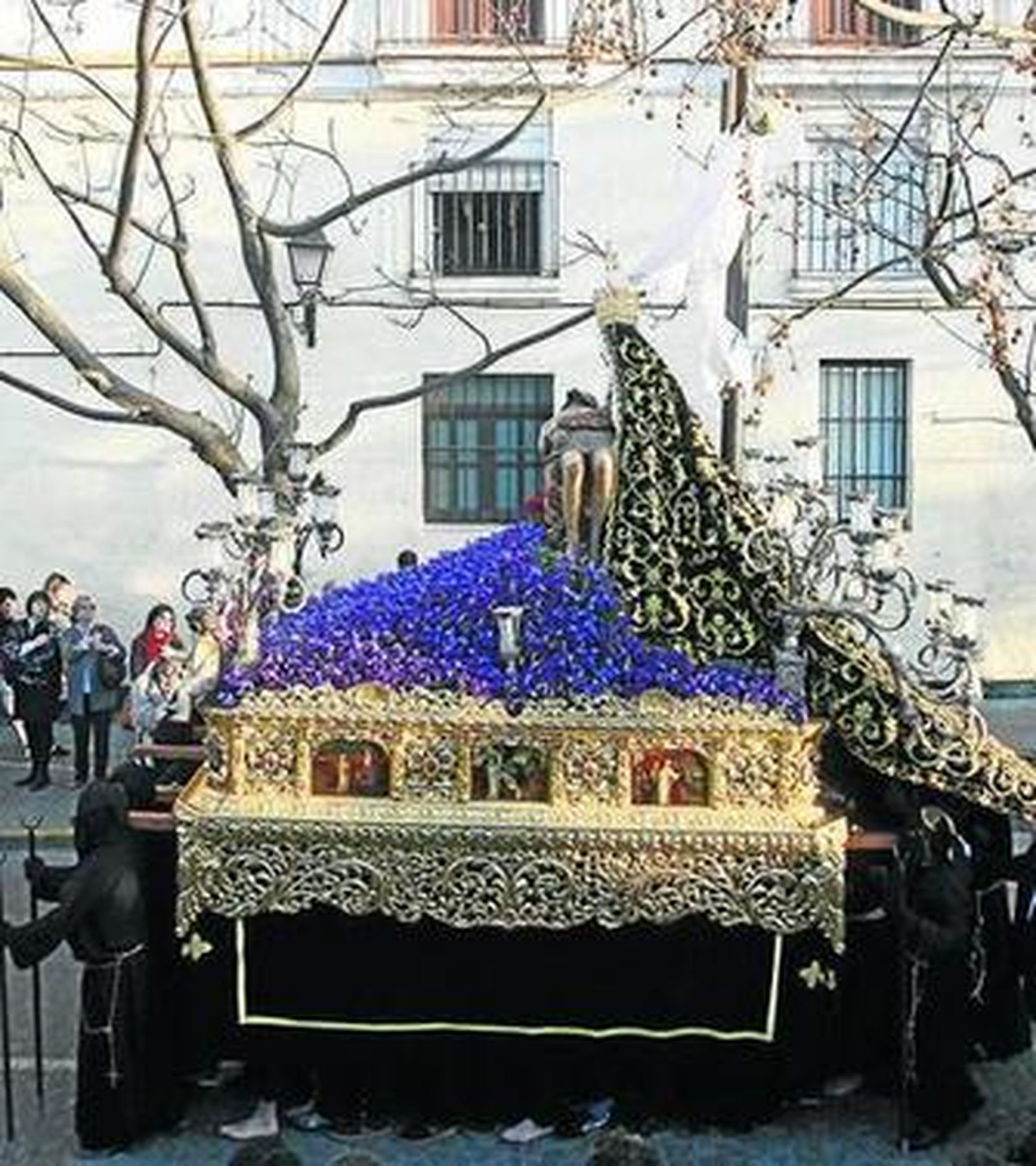 El misterio del Caminito, en su salida procesional de 2012.