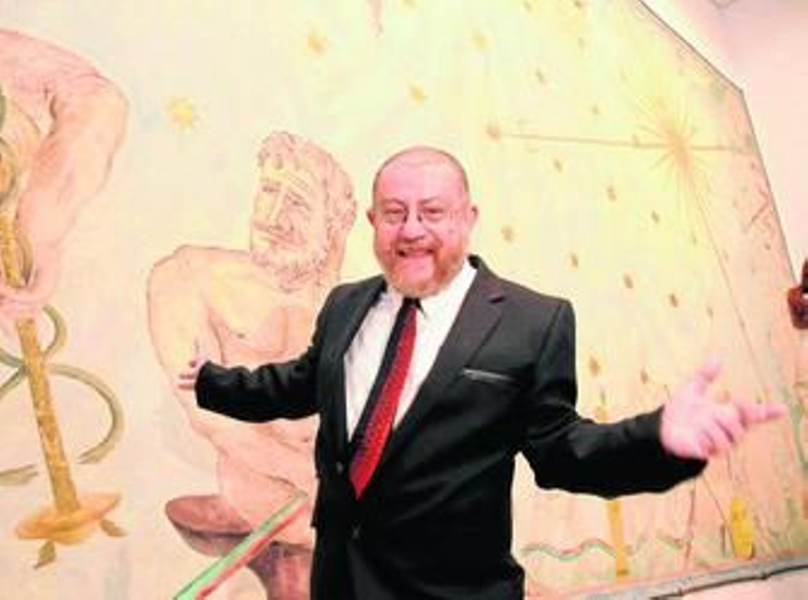 El artista tarifeño Guillermo Pérez Villalta.