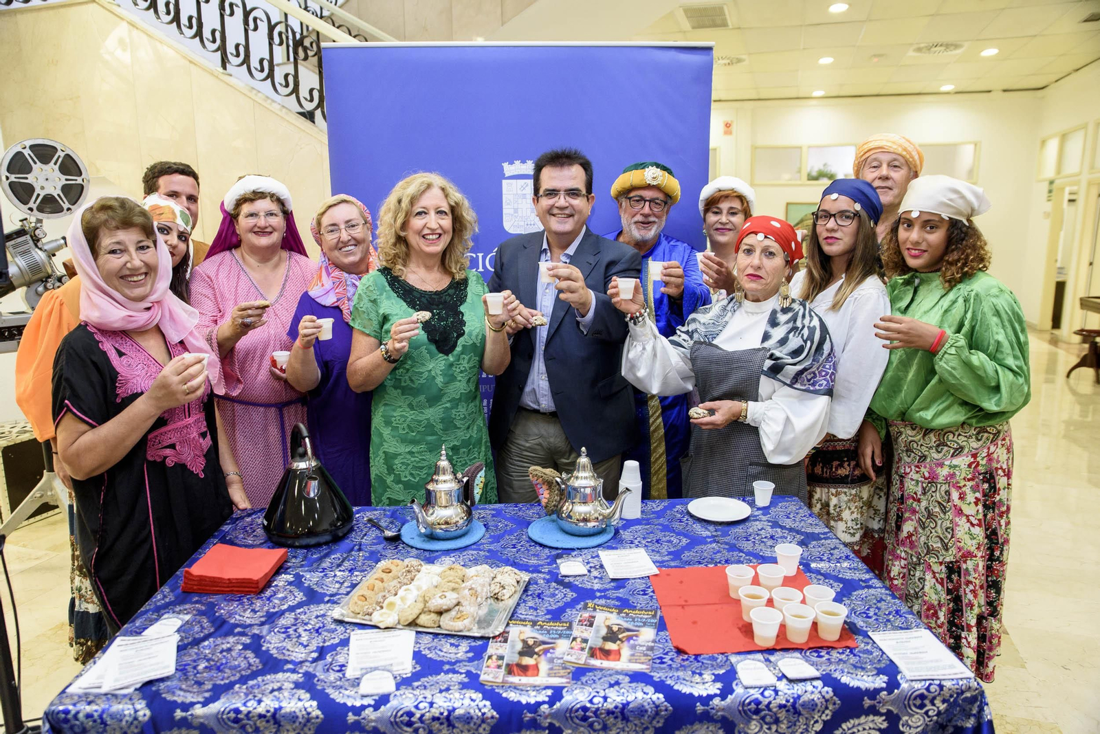 Acto de presentación en la Diputación de la Velada Andalusí.