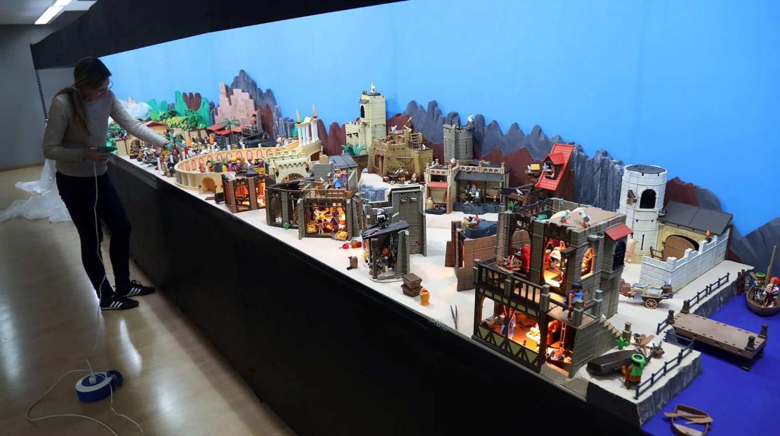 Secuencia del montaje 'Un belén en un clic' en Diario de Jerez