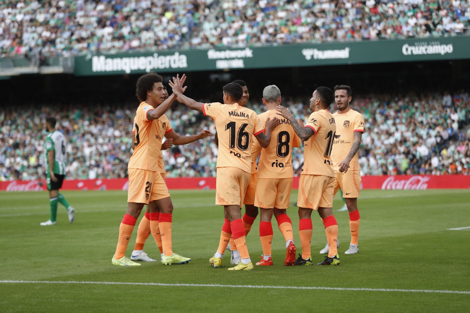 Las imágenes del Betis-Atlético de Madrid