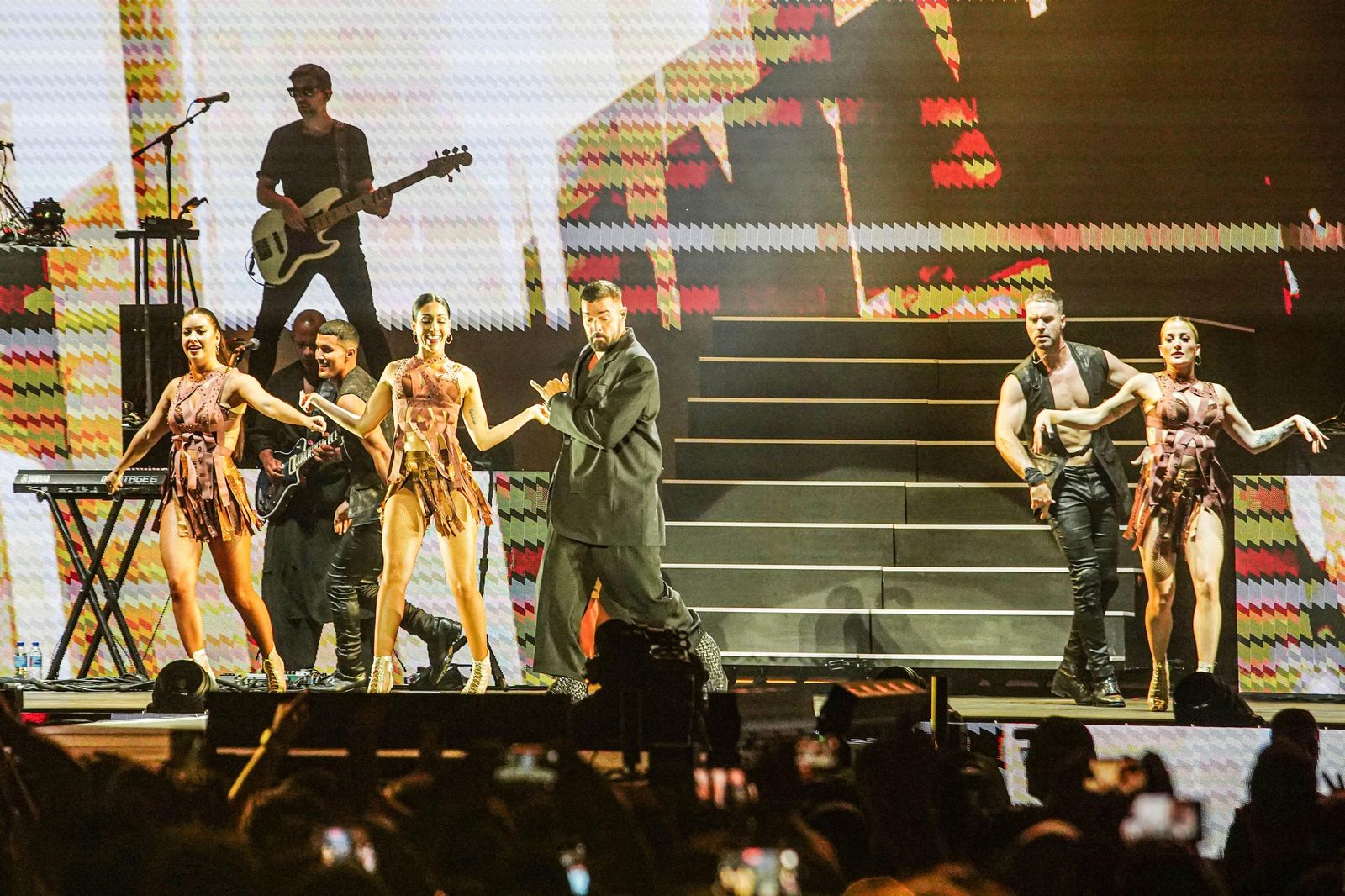 Ricky Martin hace vibrar a su público en la Plaza de Toros
