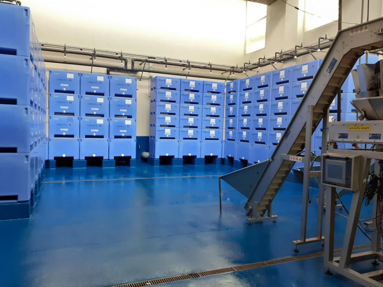 Depuradora de moluscos de Punta Umbría.