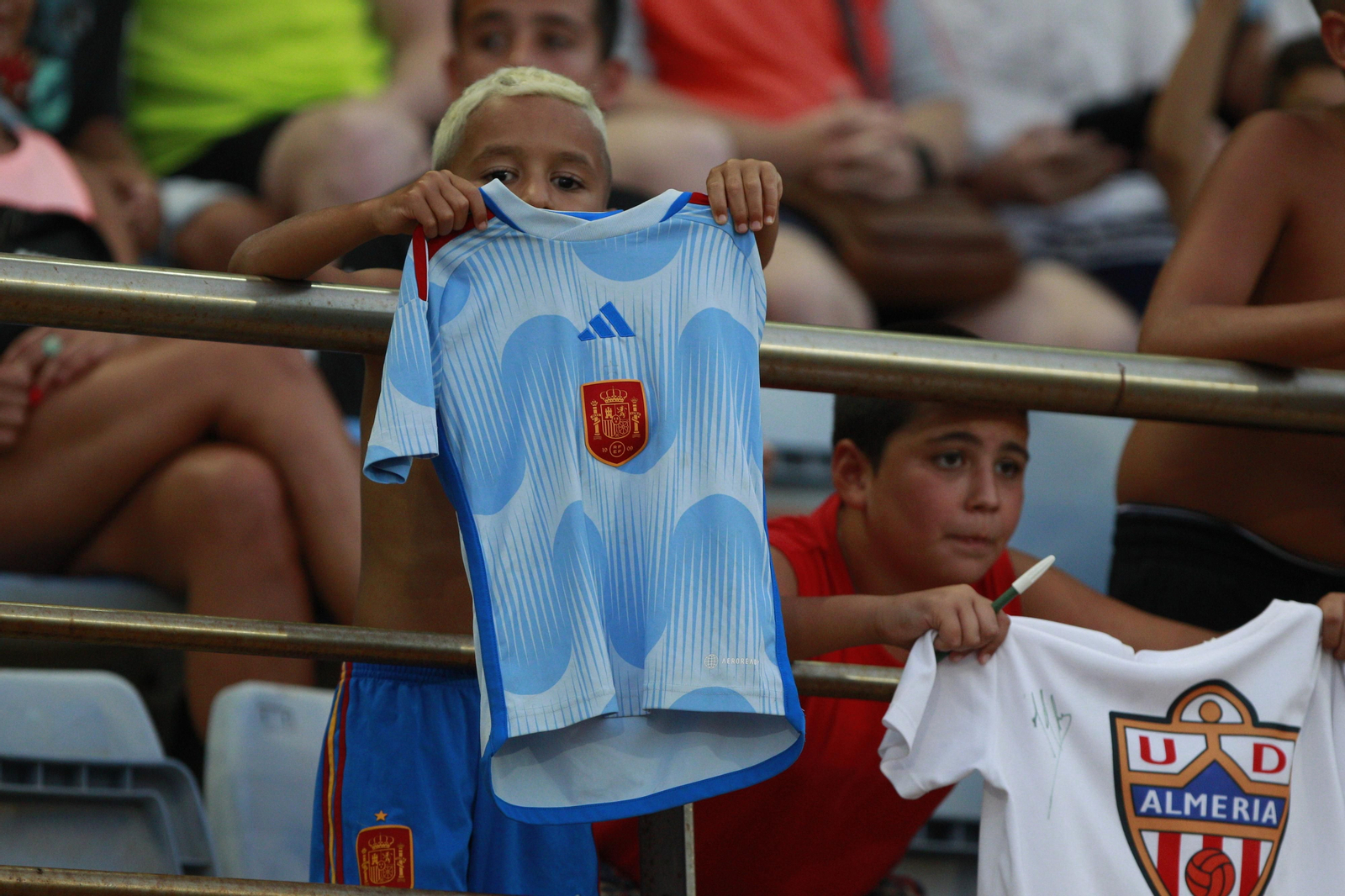 Imágenes del amistoso El Ejido-U.D. Almería