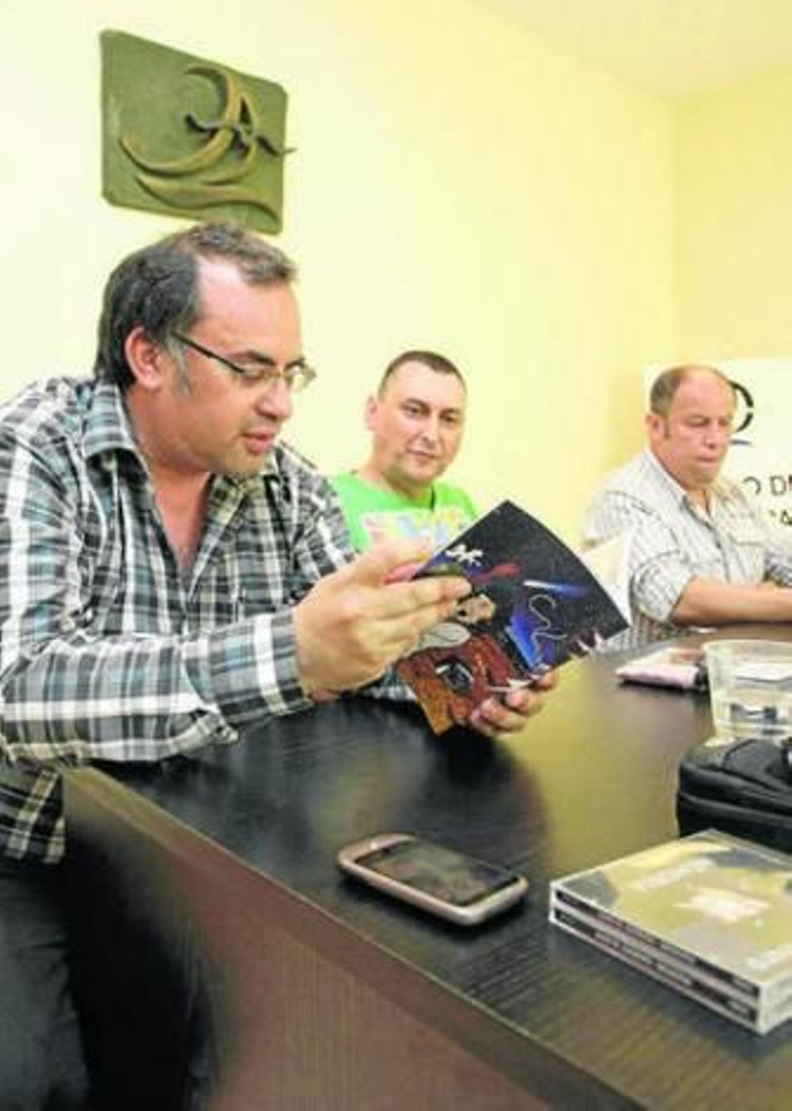 Imagen de la presentación del libro en el Ateneo, ayer.