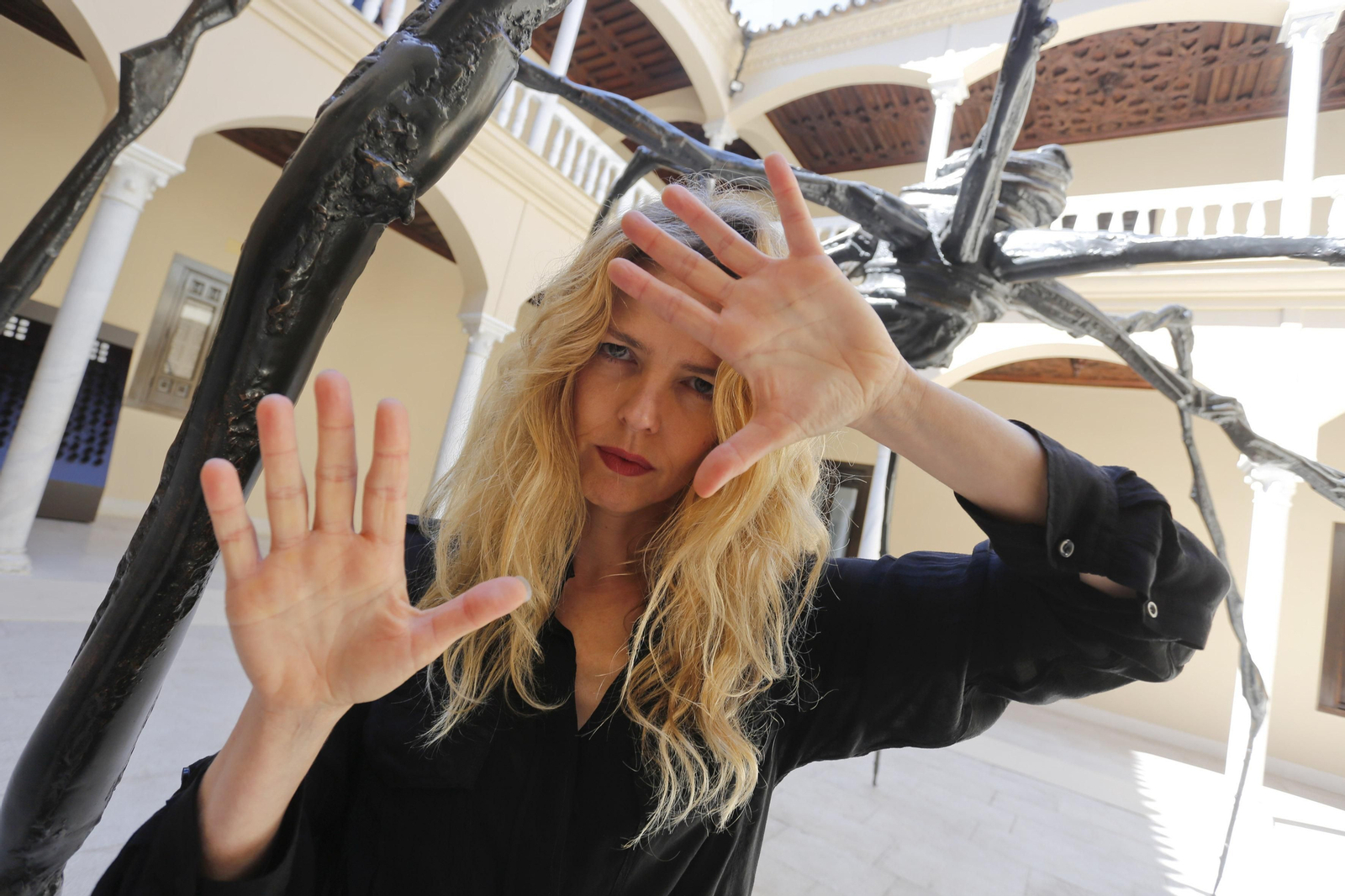 Christina Rosenvinge, en una reciente visita al Museo Picasso Málaga.