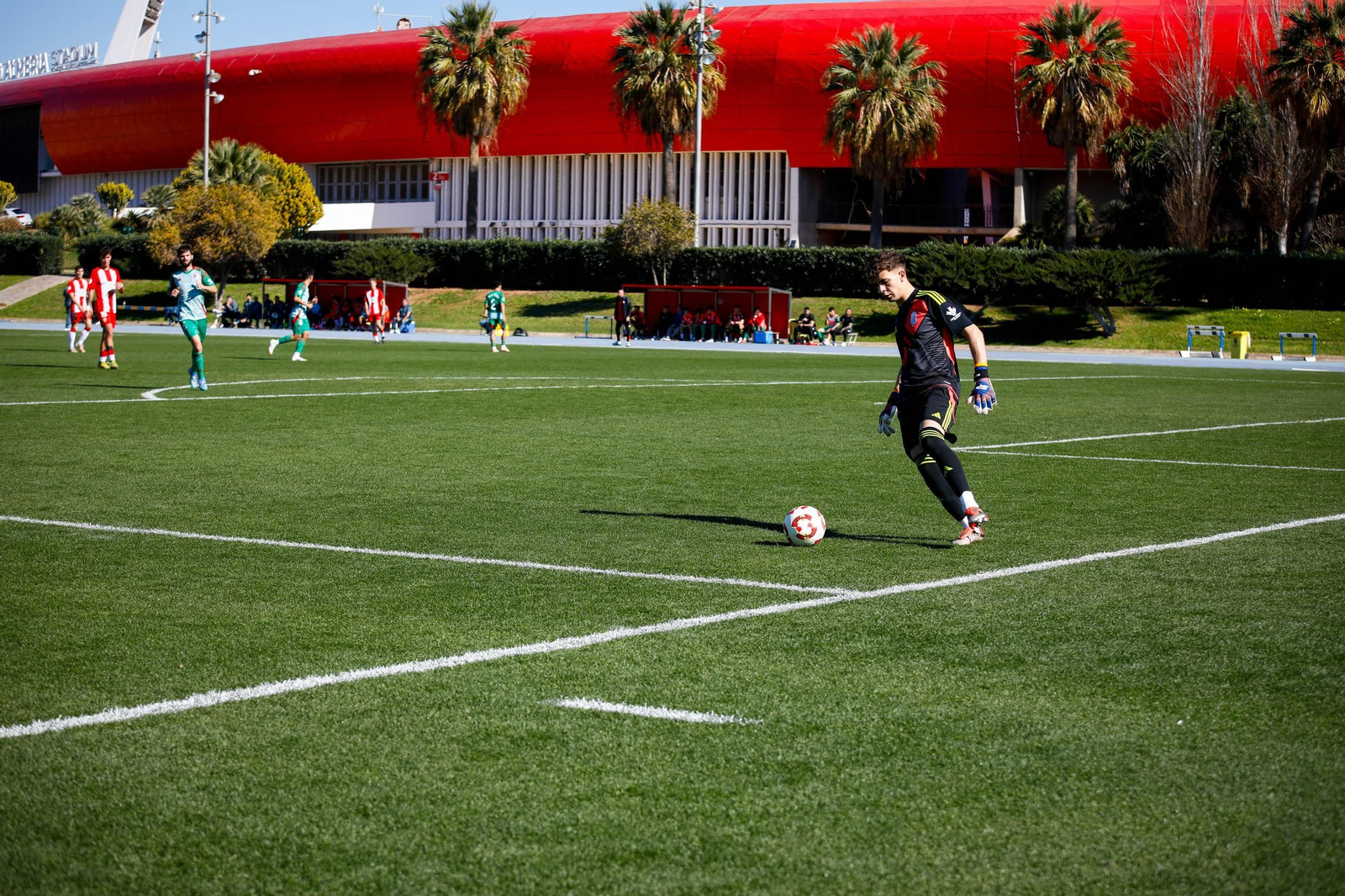 Las imágenes de Segunda RFEF entre Almeria B y recreativo de Granada