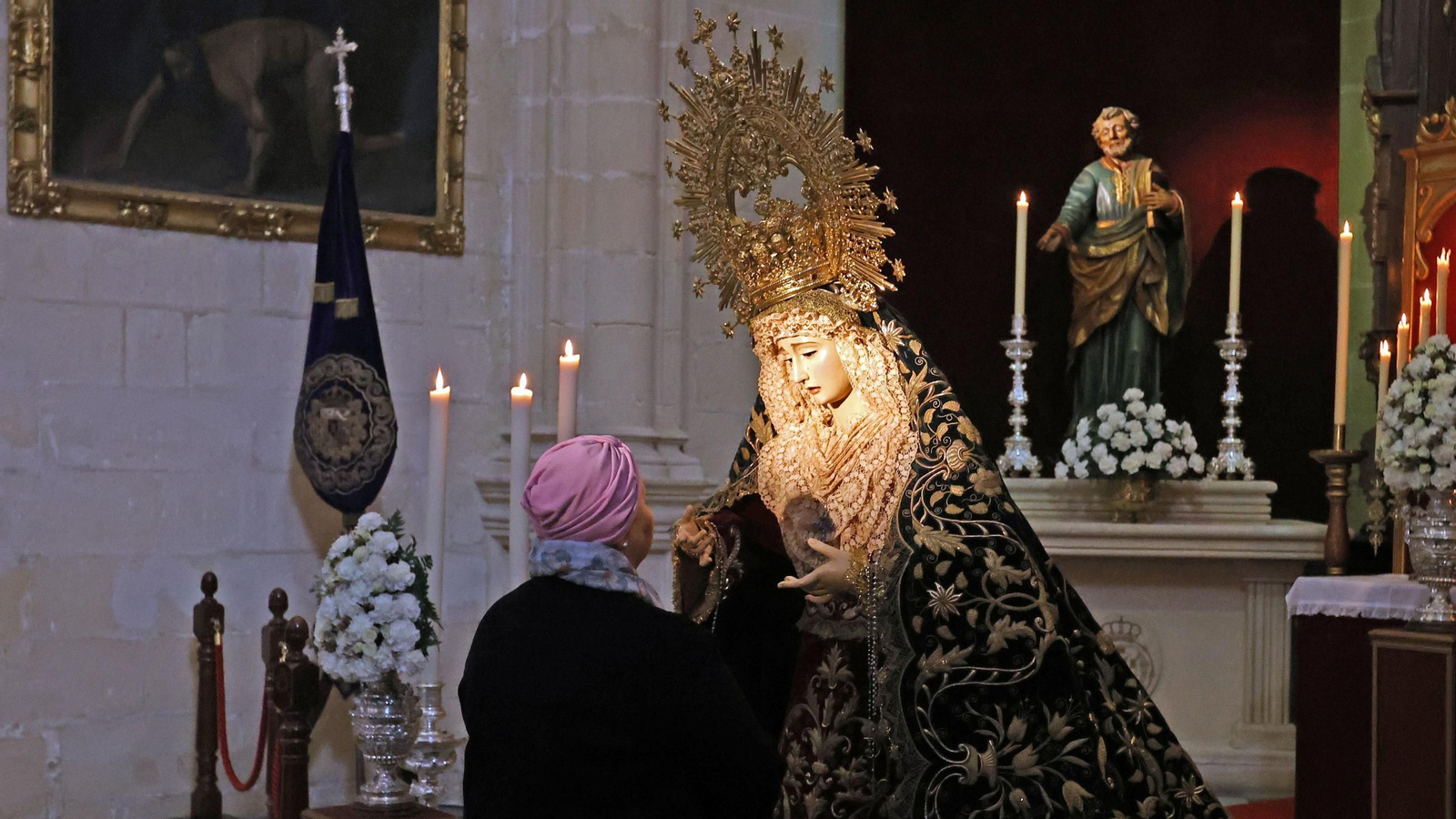 Besapiés y besamanos del primer domingo de Cuaresma en Jerez