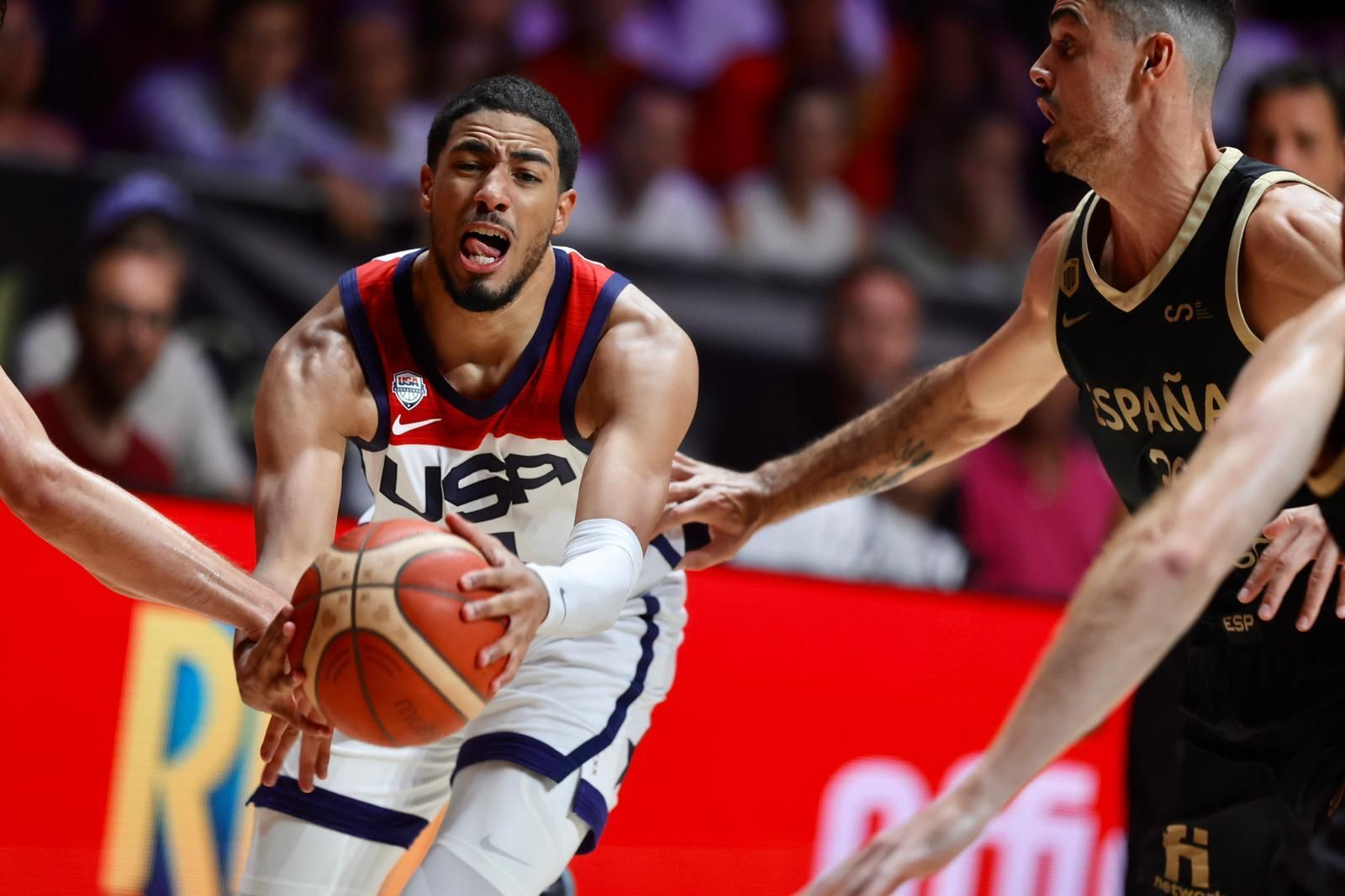 Las imágenes del España-Estados Unidos en el Martín Carpena