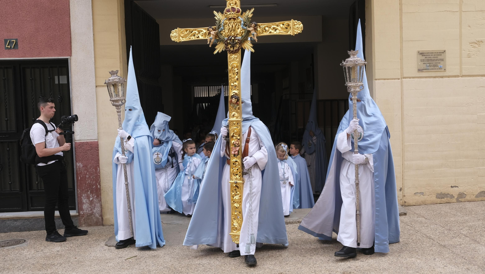 La procesión de Los Ángeles en Almería, en imágenes