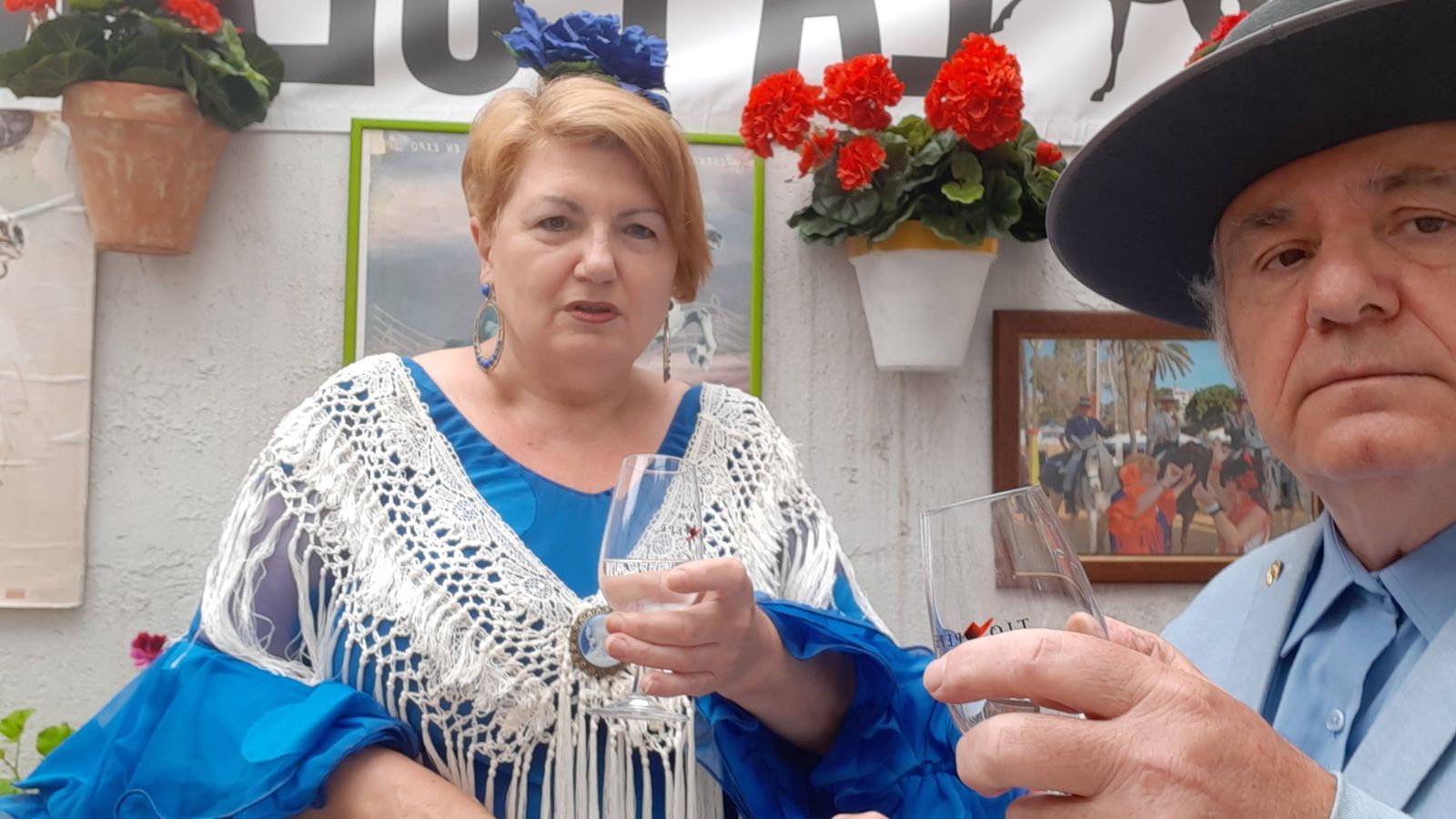 Ángel Clemente y Sefa Candela.