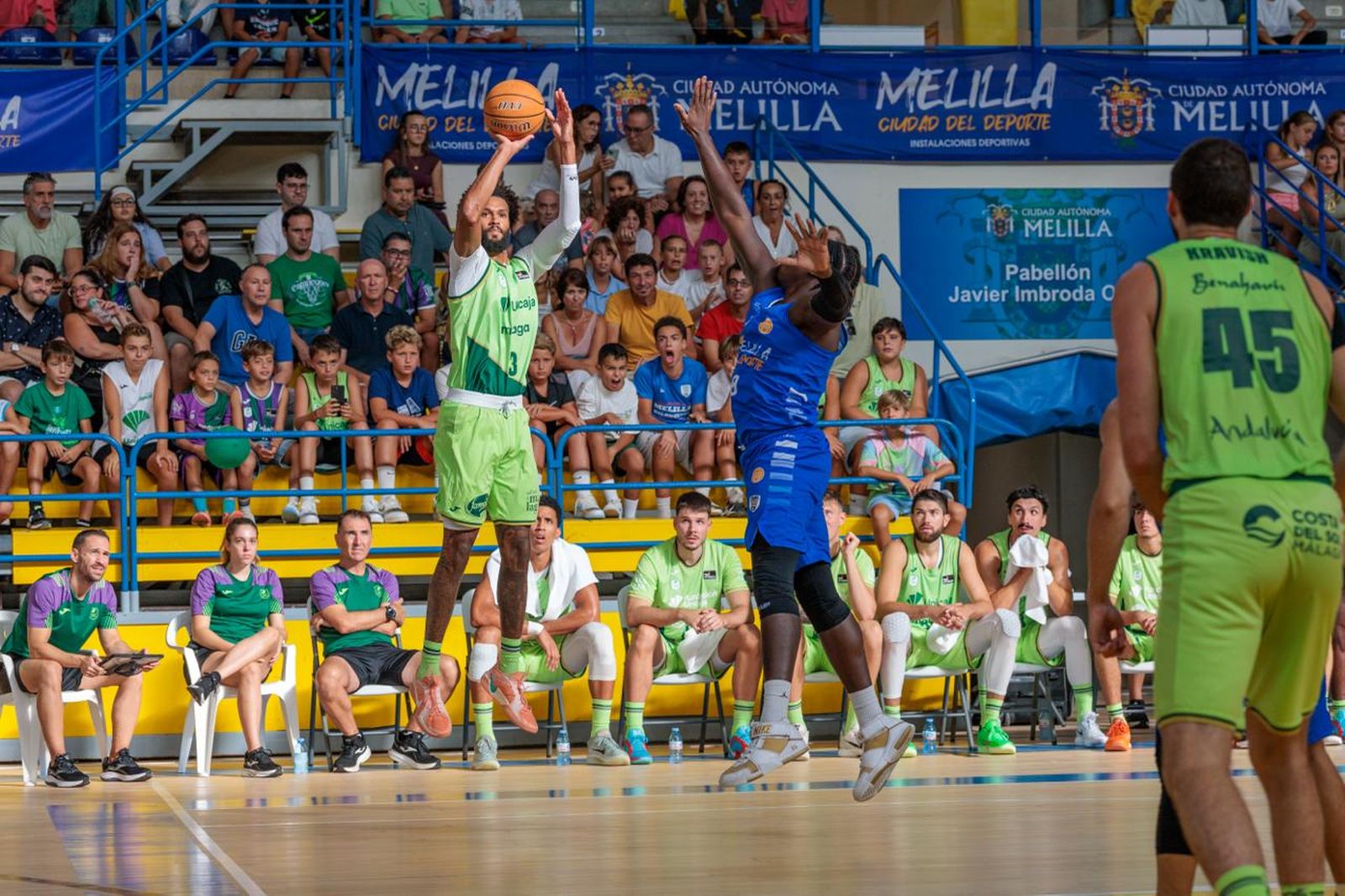 Las fotos del Melilla-Unicaja, II Memorial Javier Imbroda