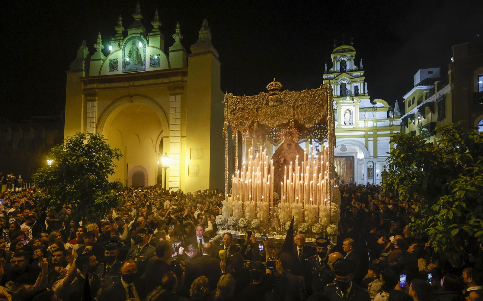 Imágenes de la salida de la Macarena