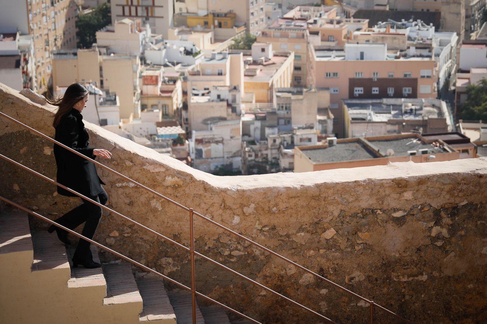 Las imágenes de la restauración de la Muralla de San Cristóbal