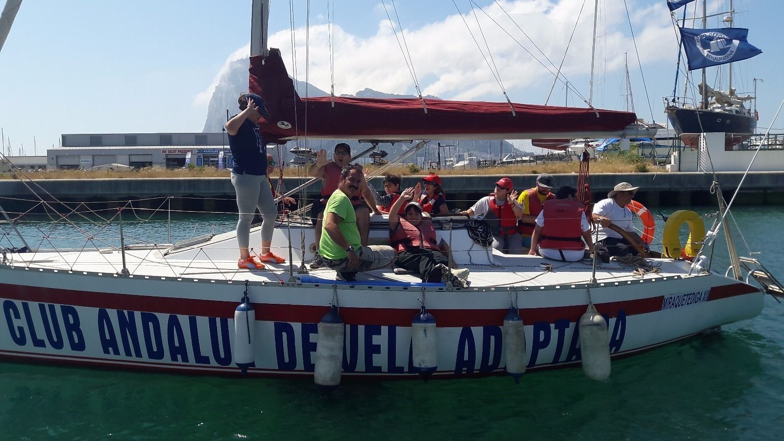Curso de vela adaptada en la comarca